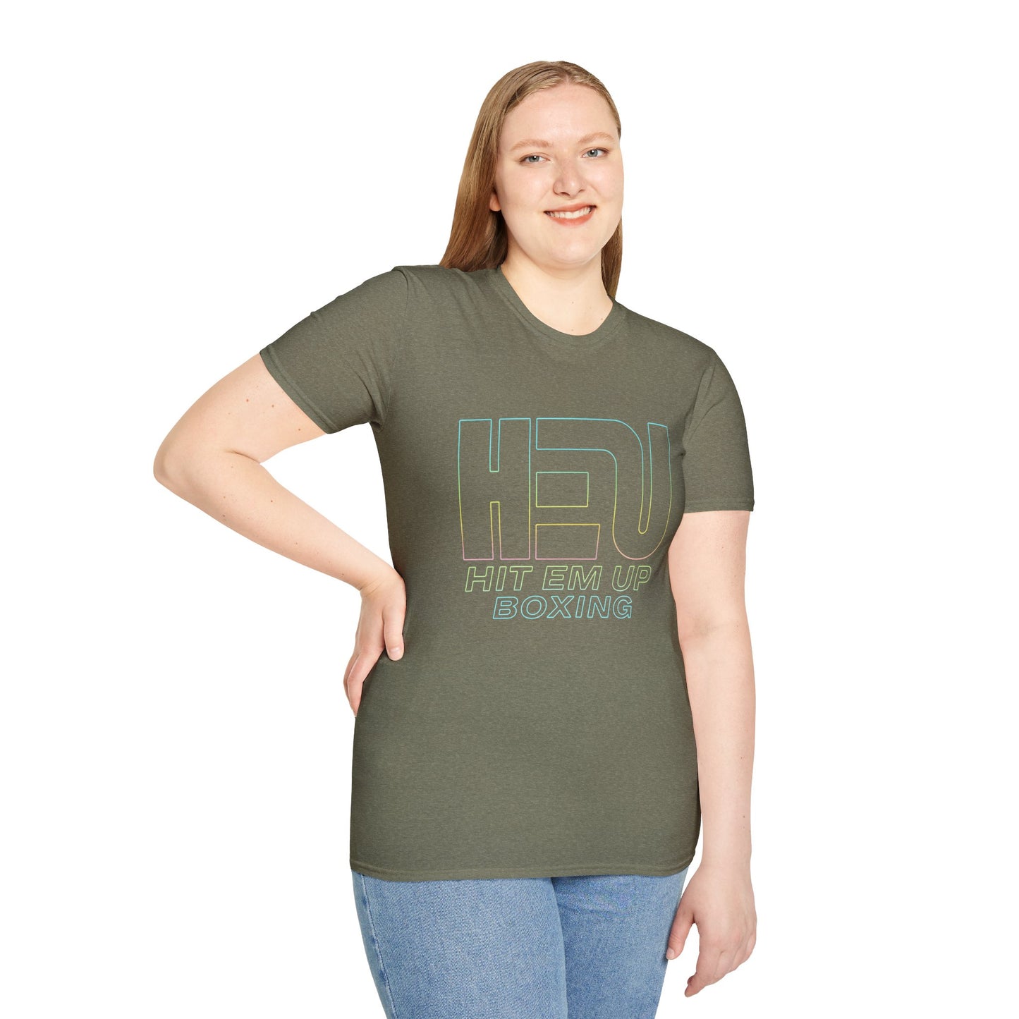 Hit Em Up Boxing Unisex Short Sleeve Stylish Tee
