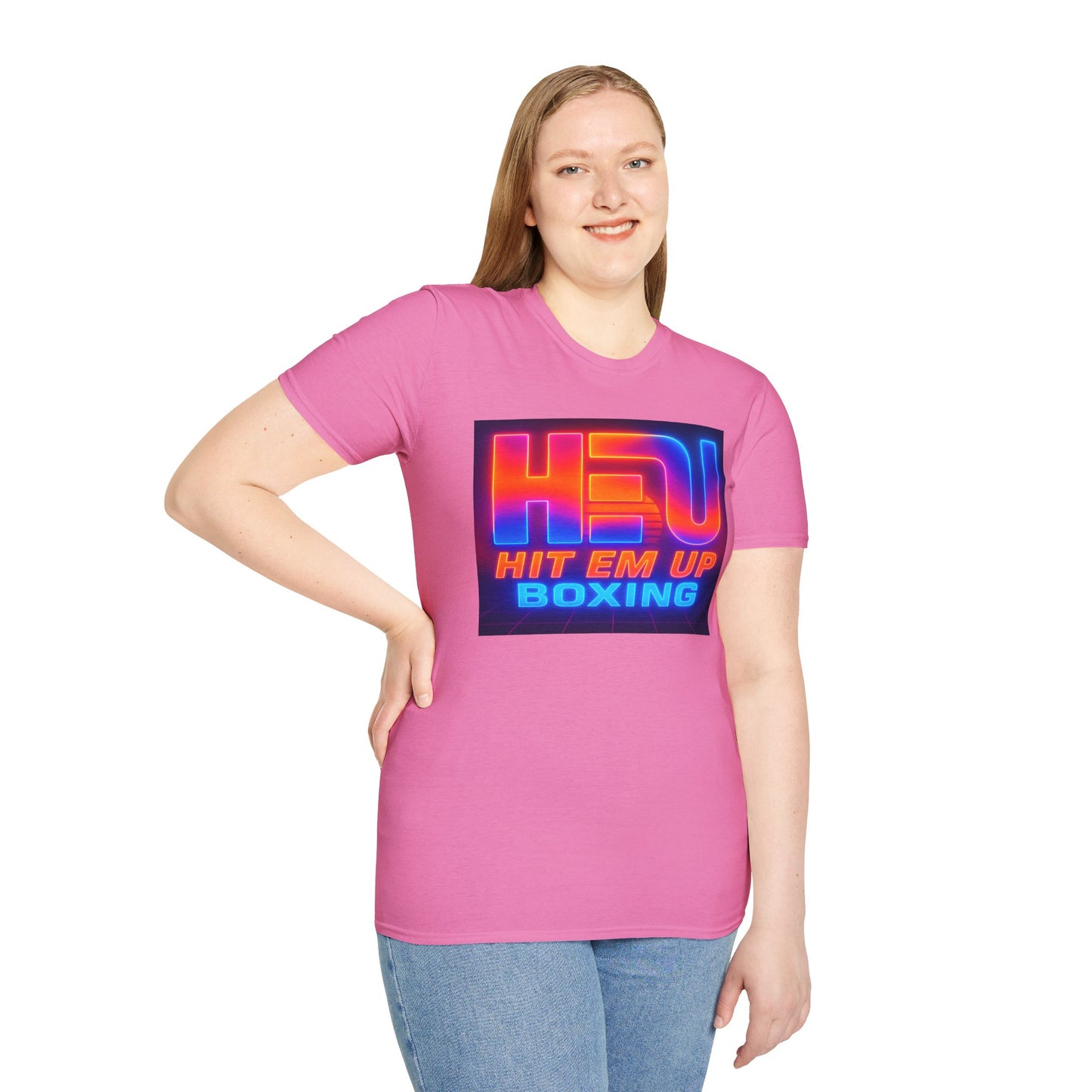 HEU Boxing Retrowave T-Shirt Remix