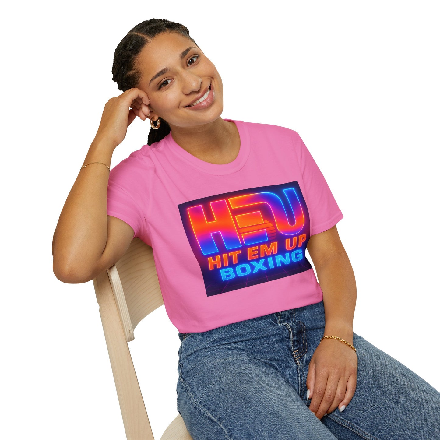 HEU Boxing Retrowave T-Shirt Remix