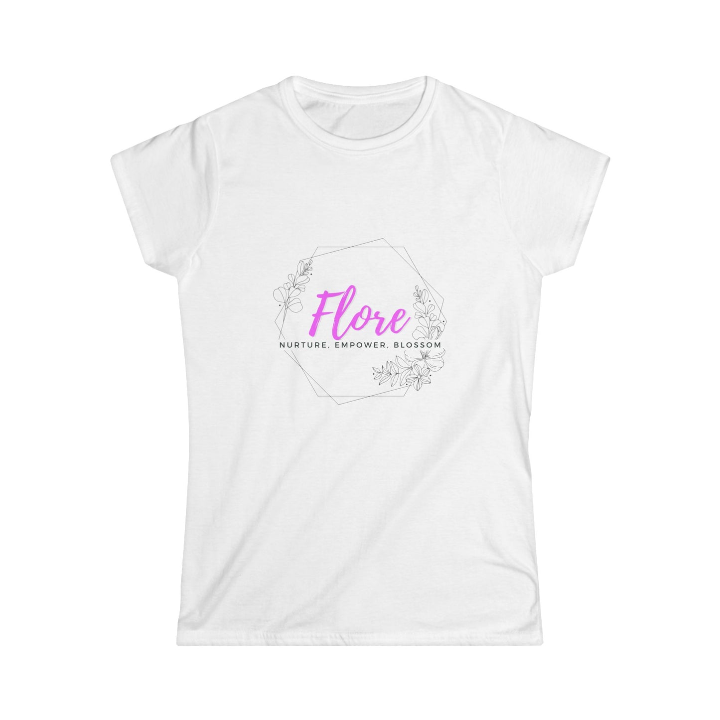 Women's Flore Logo Softstyle Tee
