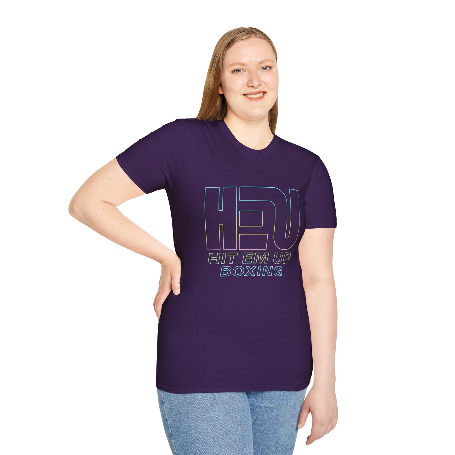 Hit Em Up Boxing Unisex Short Sleeve Stylish Tee