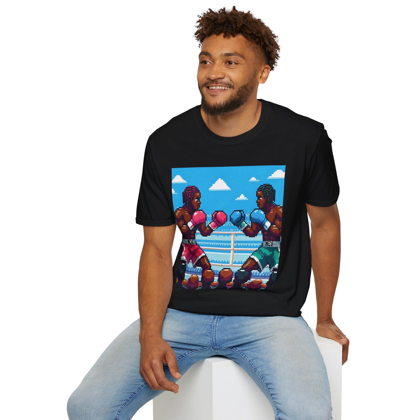 HEU Unisex Pixel Boxing T-Shirt
