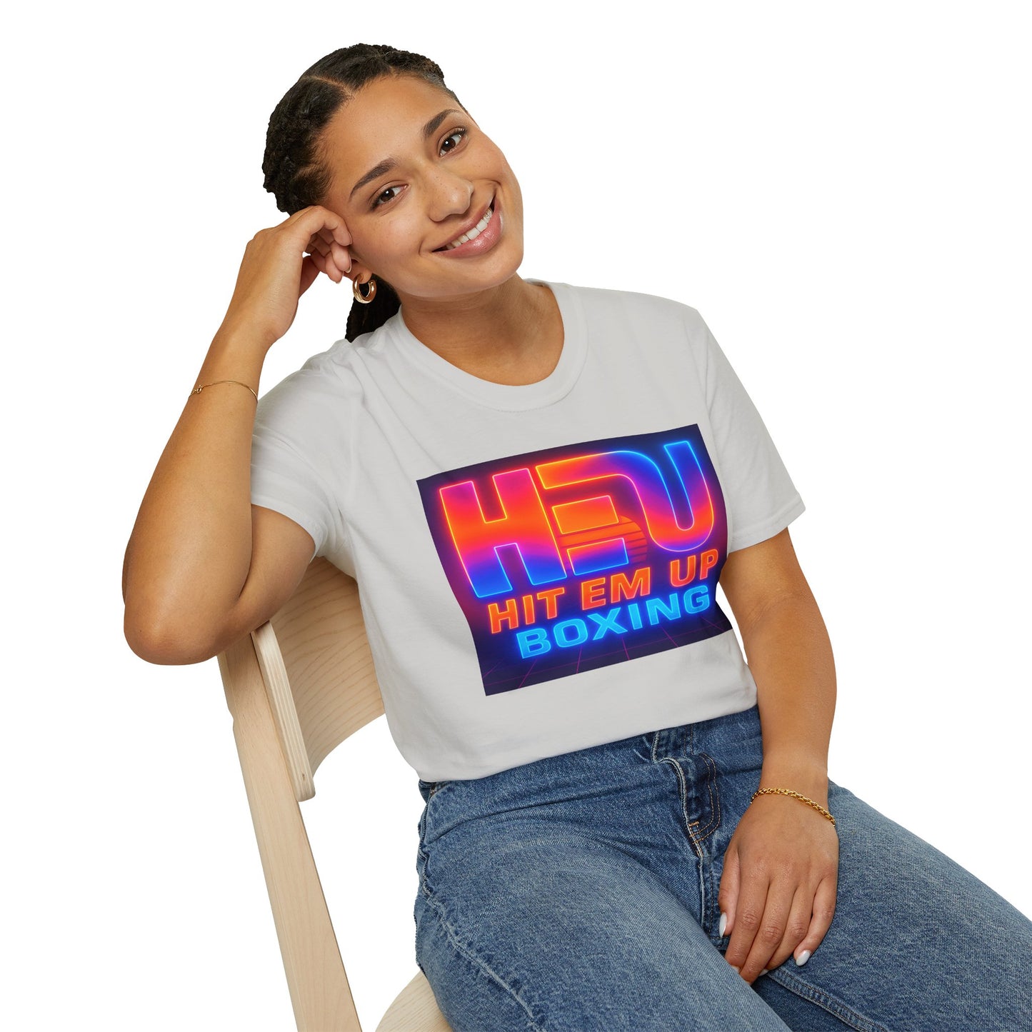 HEU Boxing Retrowave T-Shirt Remix