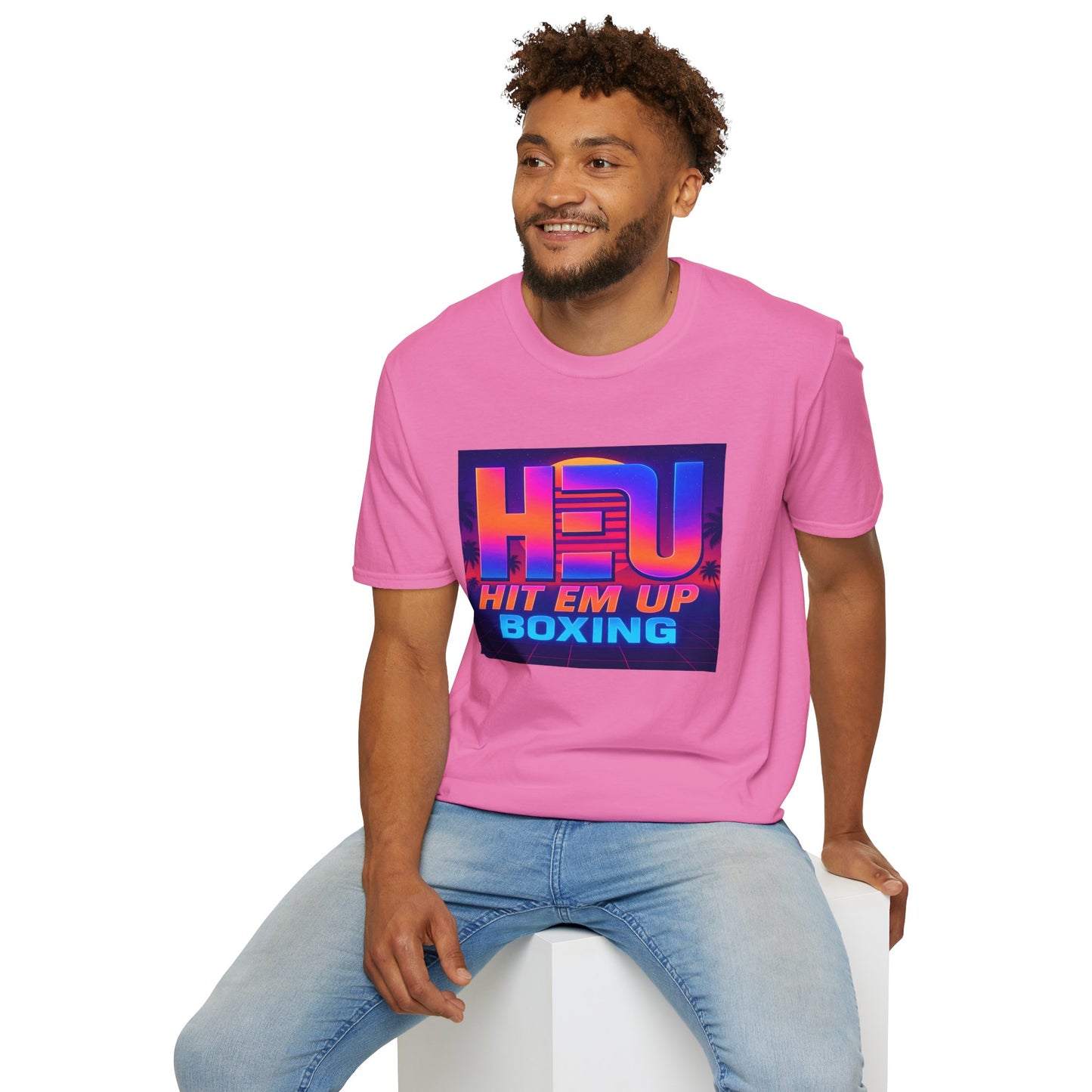 HEU Boxing Retrowave T-Shirt