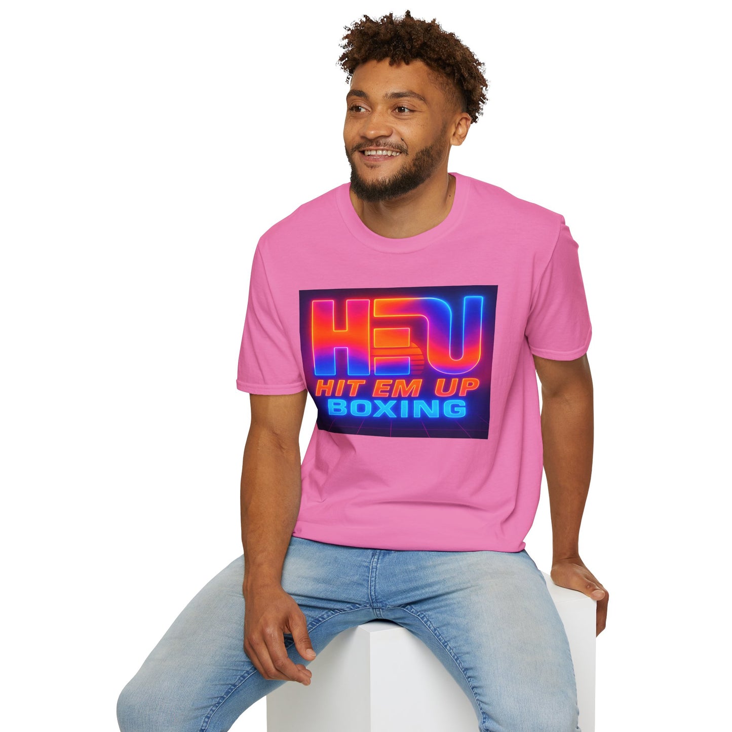 HEU Boxing Retrowave T-Shirt Remix