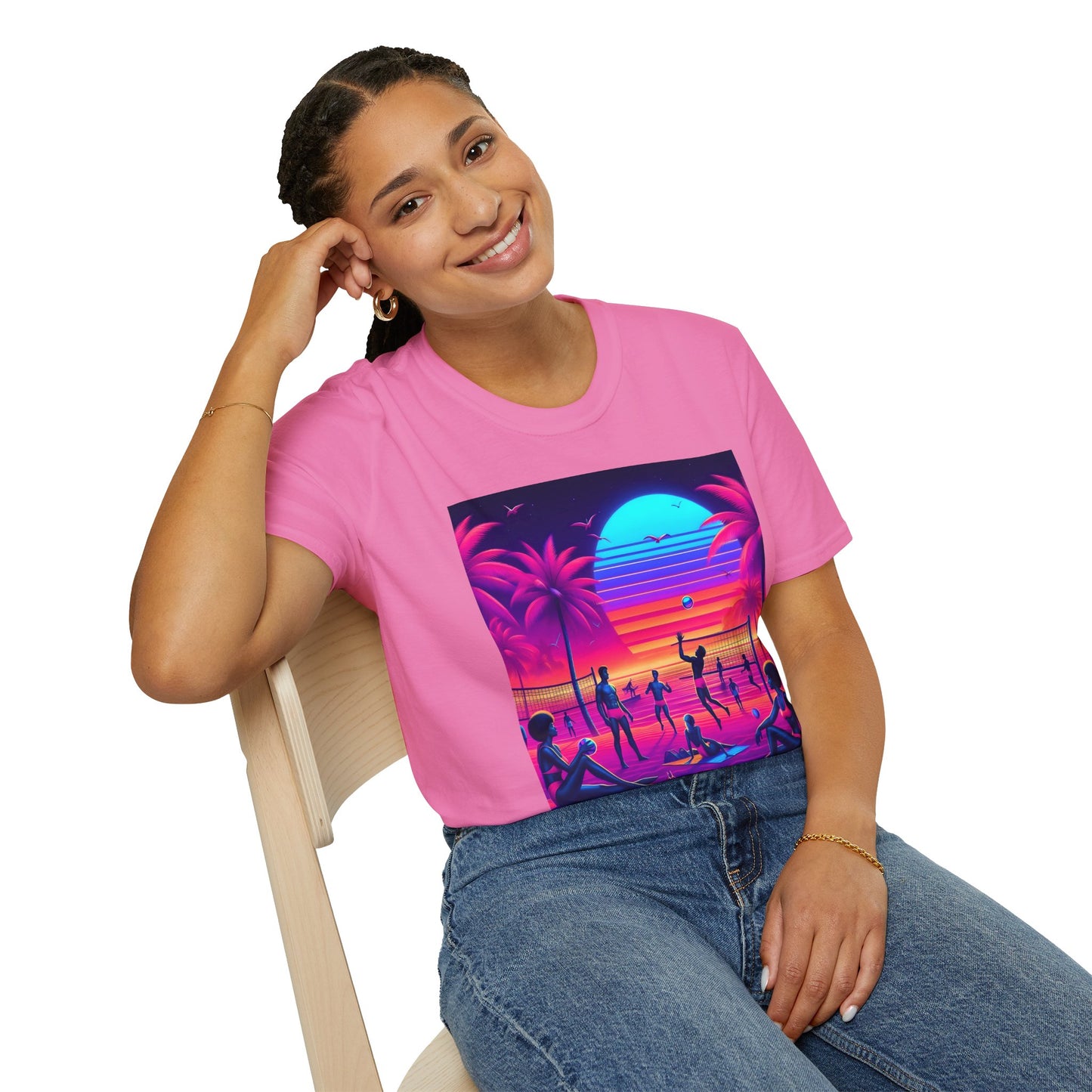 Beachin' Retrowave T-Shirt