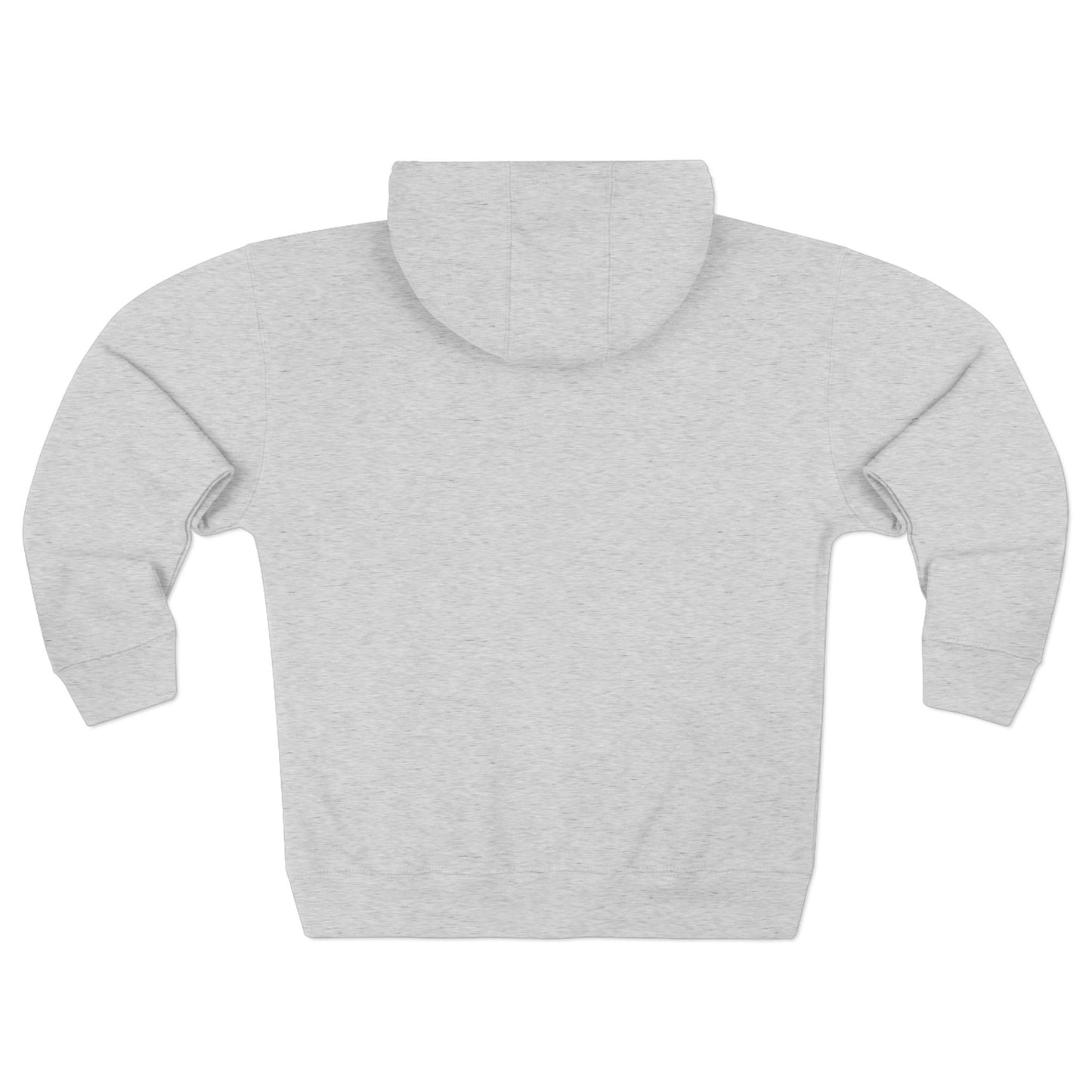 HEU Hit Em Up Unisex Full Zip Hoodie - White Logo
