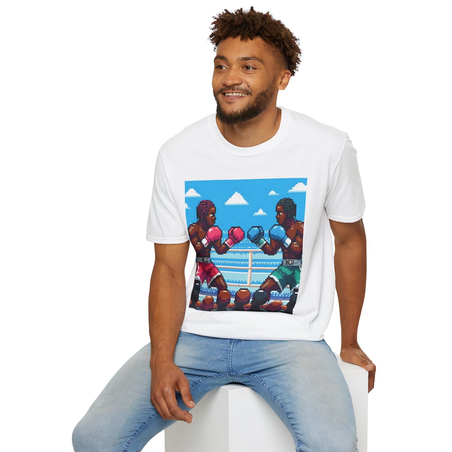 HEU Unisex Pixel Boxing T-Shirt