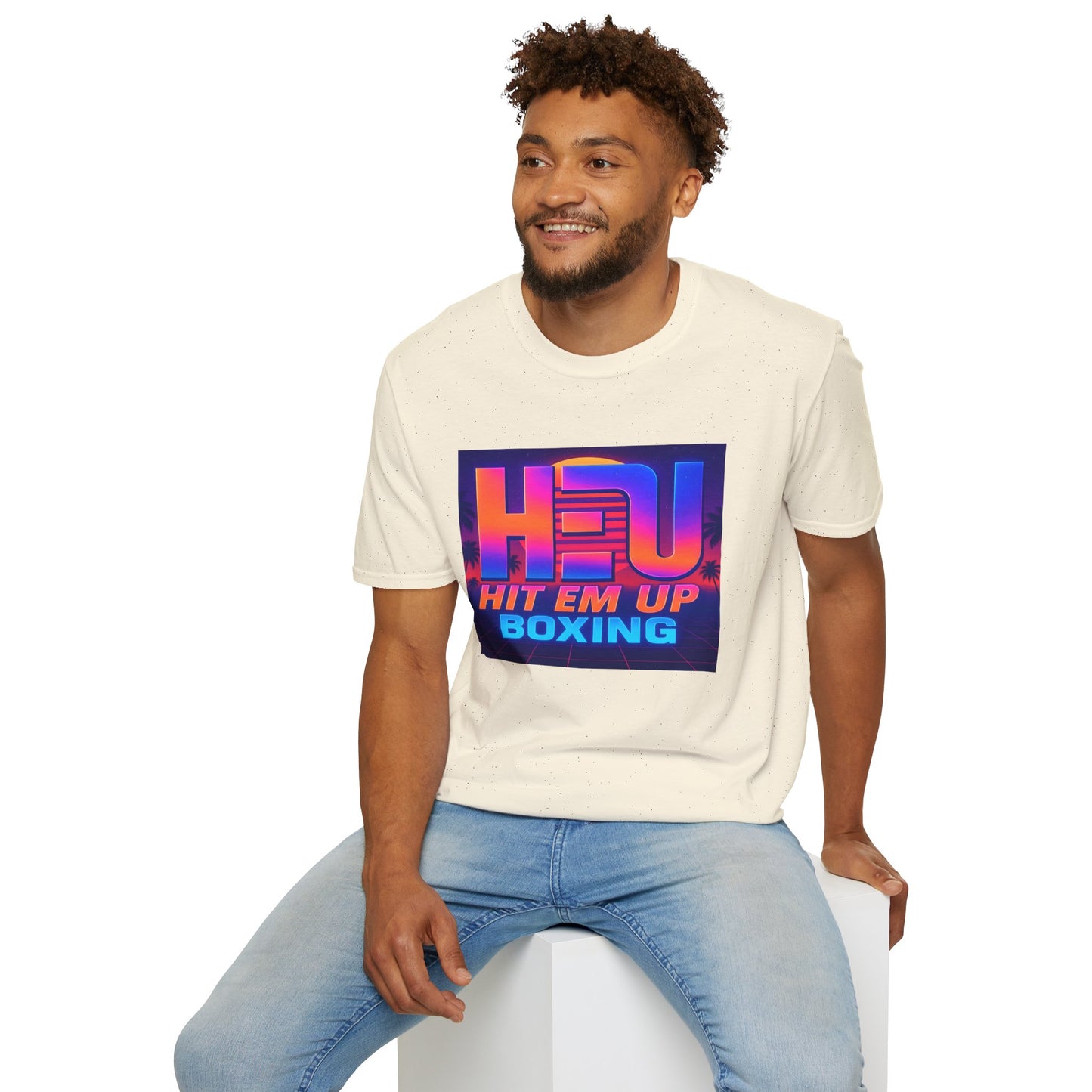 HEU Boxing Retrowave T-Shirt