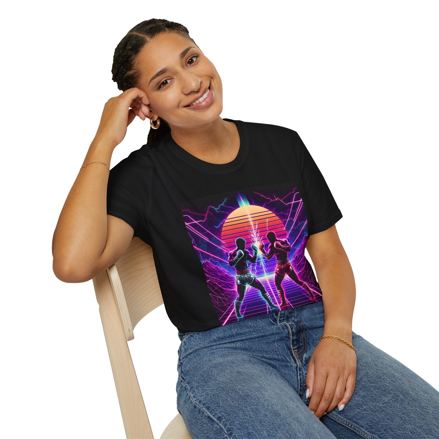 Retrowave Muay Thai T-Shirt