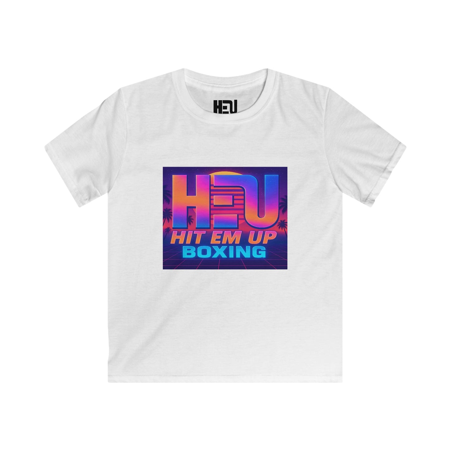 Kids HEU Boxing Retrowave T-Shirt