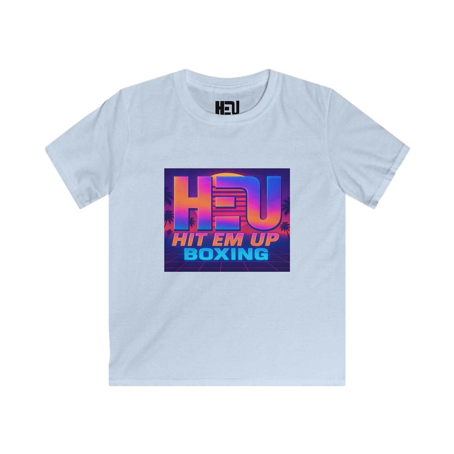 Kids HEU Boxing Retrowave T-Shirt
