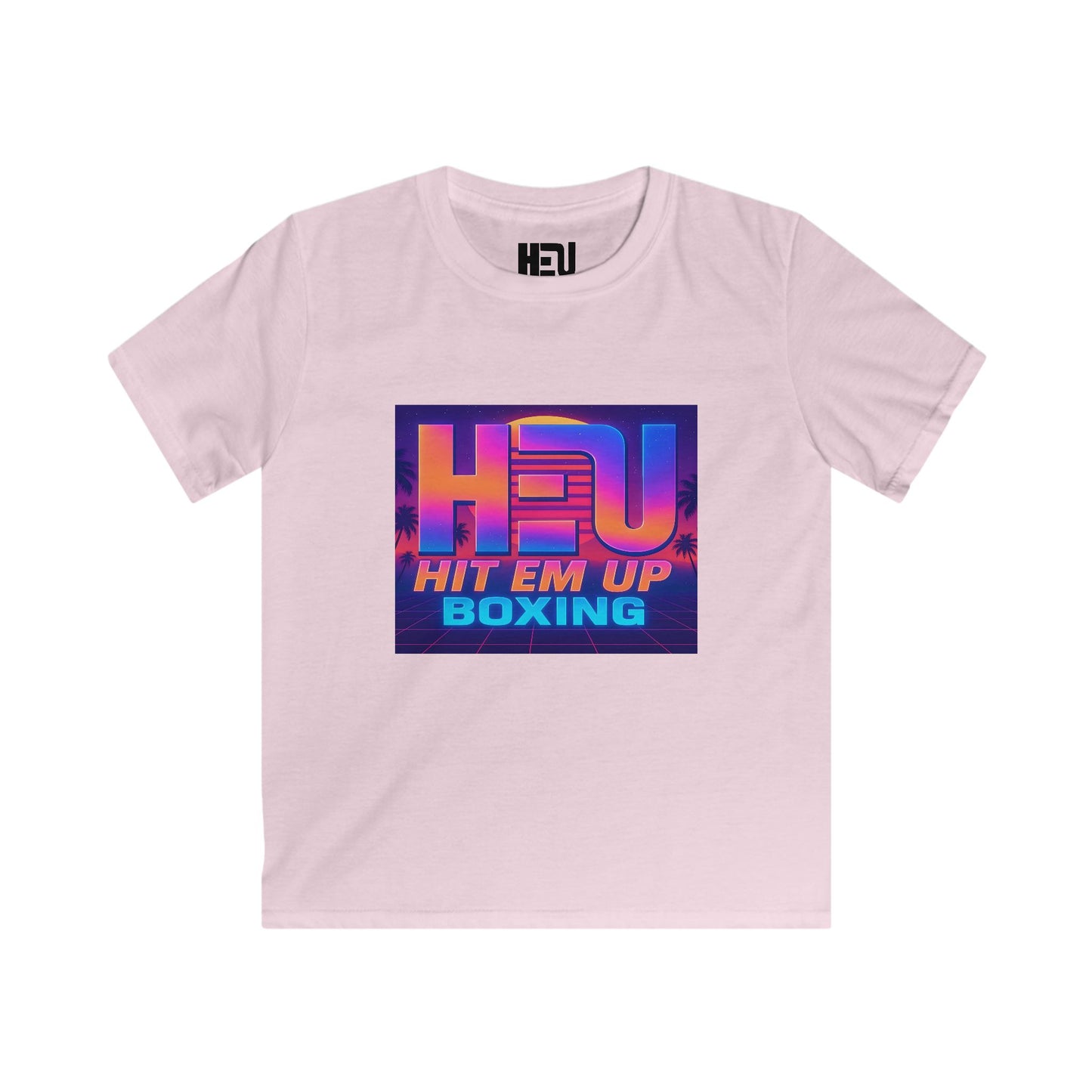 Kids HEU Boxing Retrowave T-Shirt