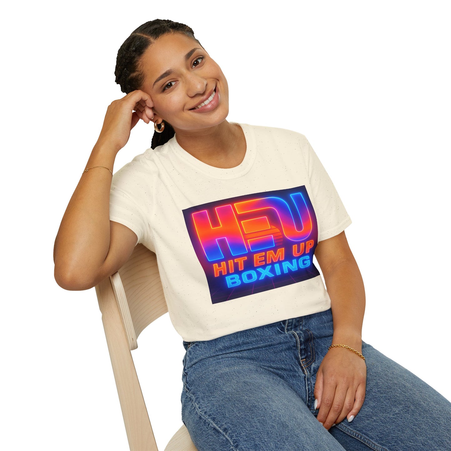 HEU Boxing Retrowave T-Shirt Remix