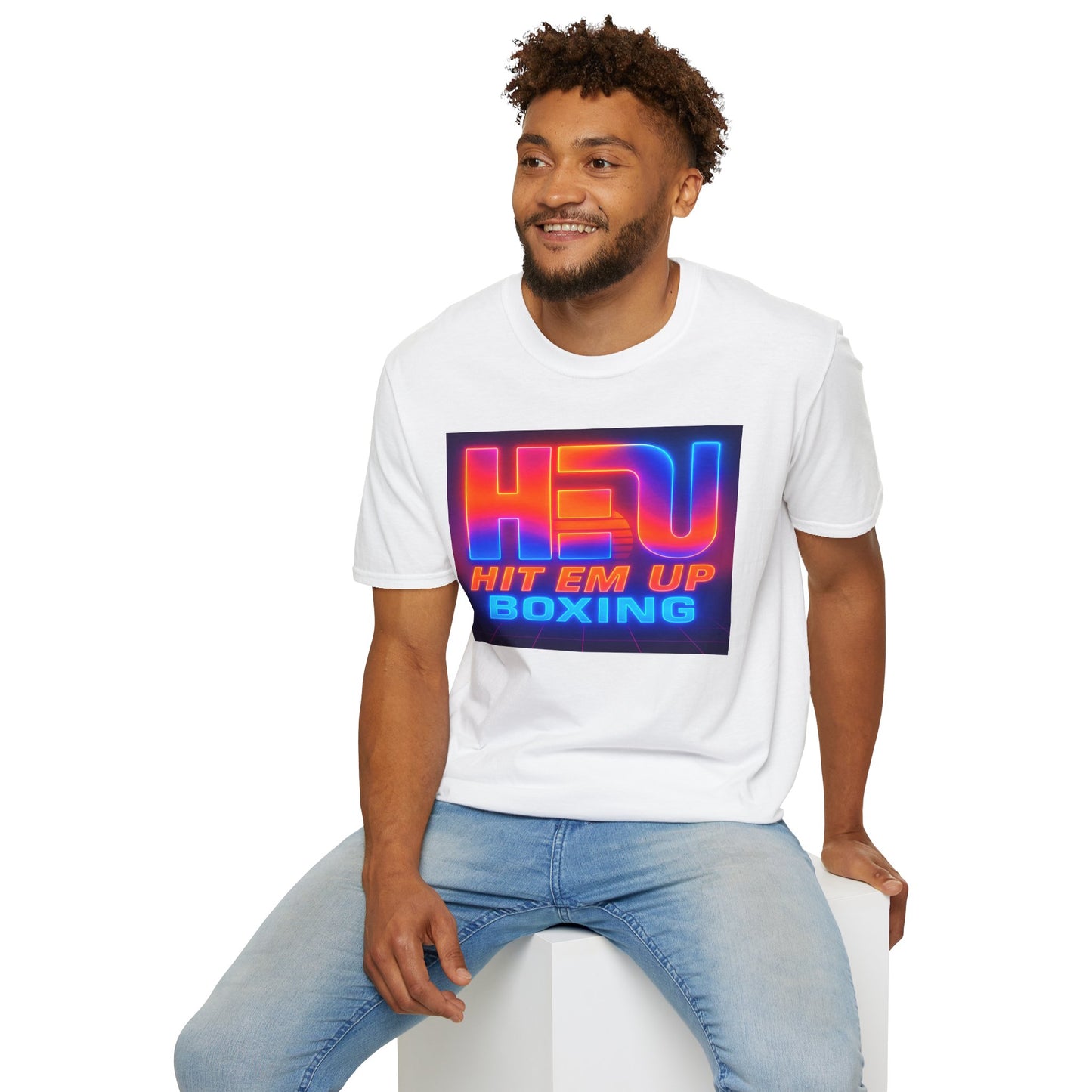 HEU Boxing Retrowave T-Shirt Remix