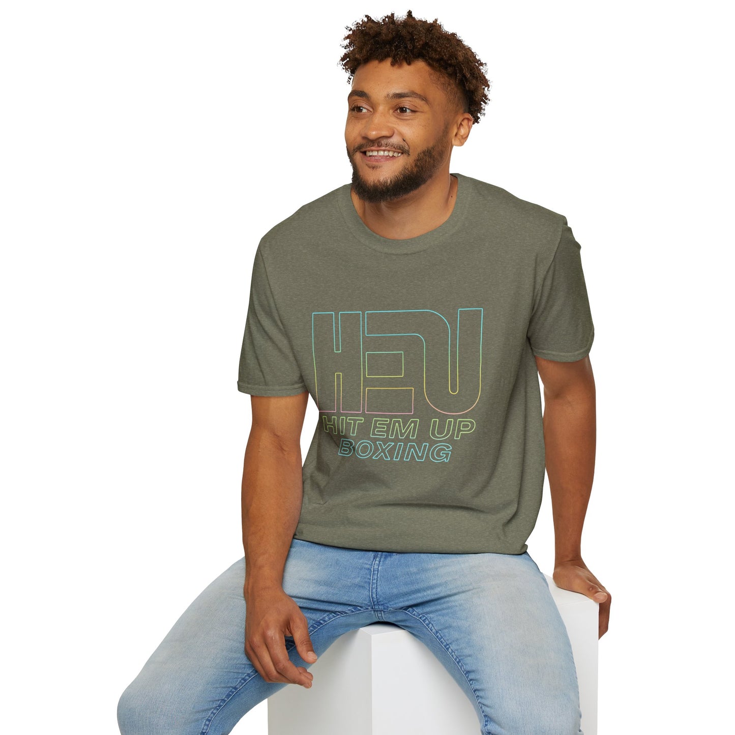 Hit Em Up Boxing Unisex Short Sleeve Stylish Tee