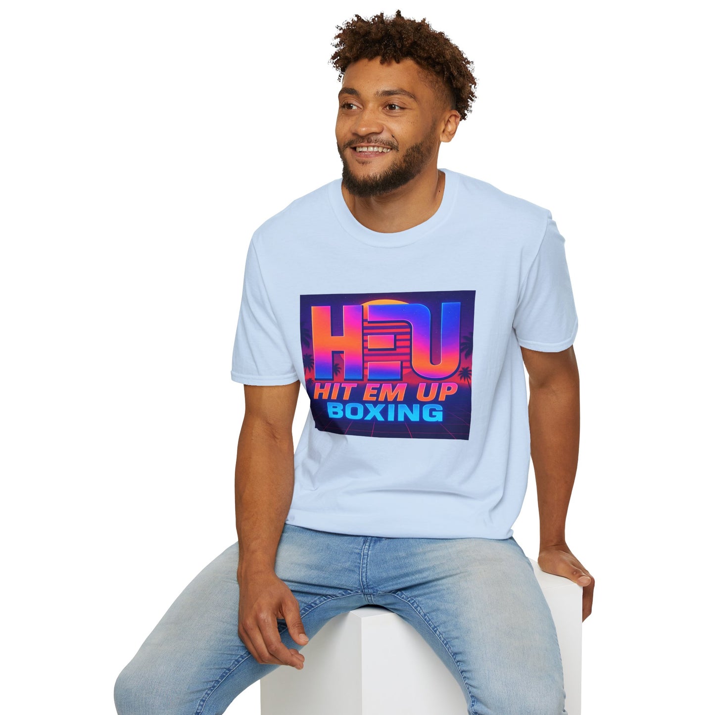 HEU Boxing Retrowave T-Shirt