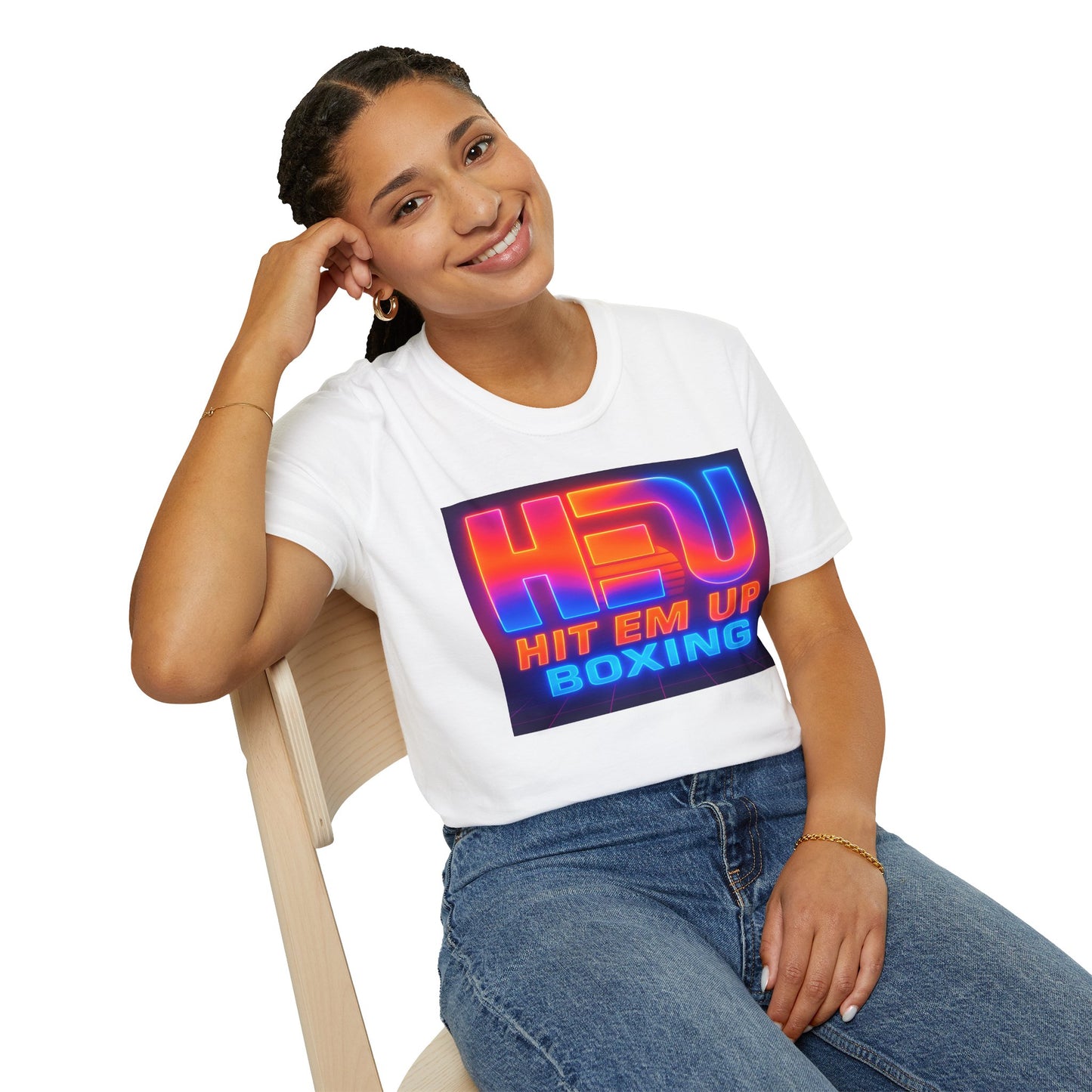 HEU Boxing Retrowave T-Shirt Remix