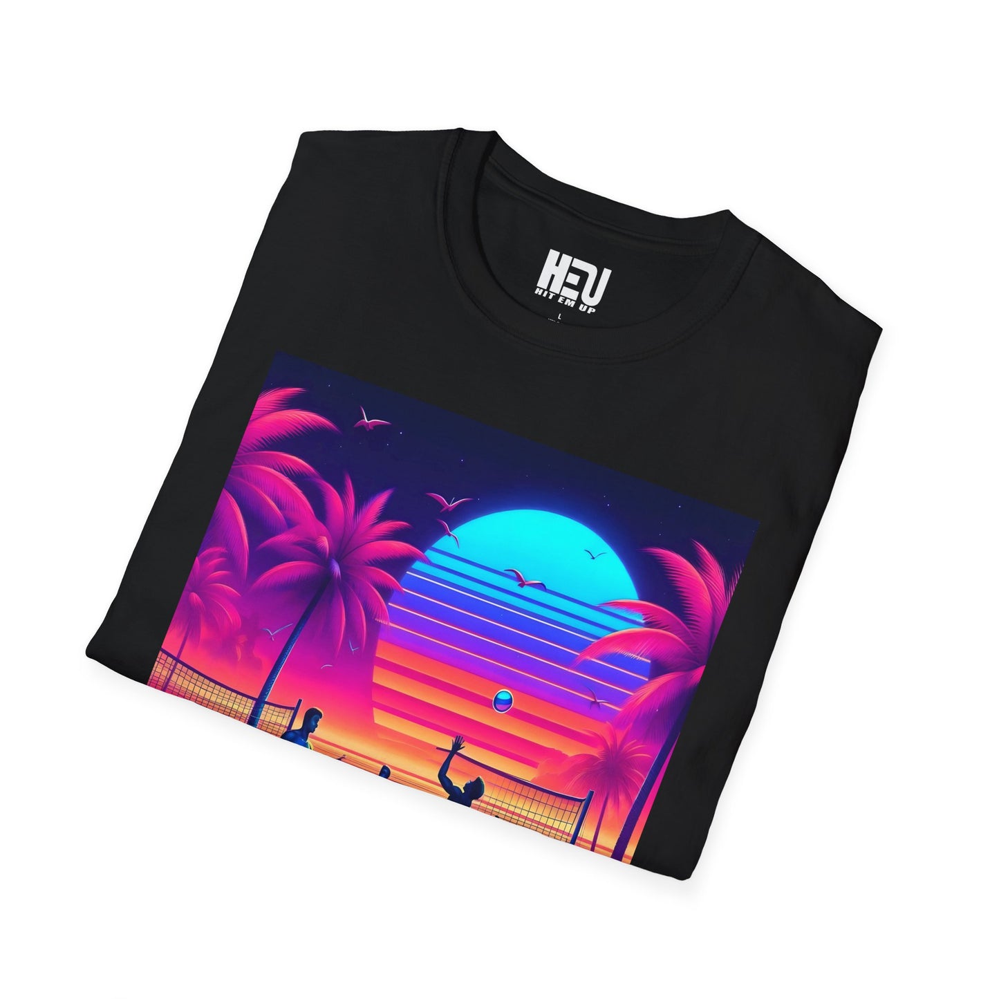 Beachin' Retrowave T-Shirt