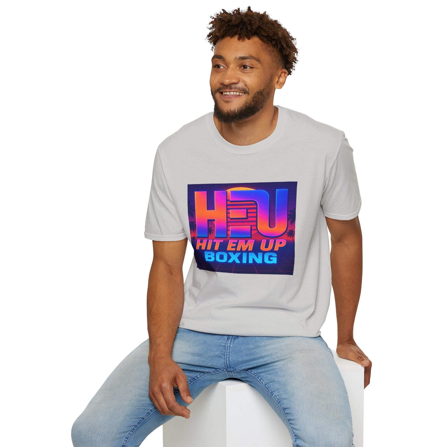 HEU Boxing Retrowave T-Shirt