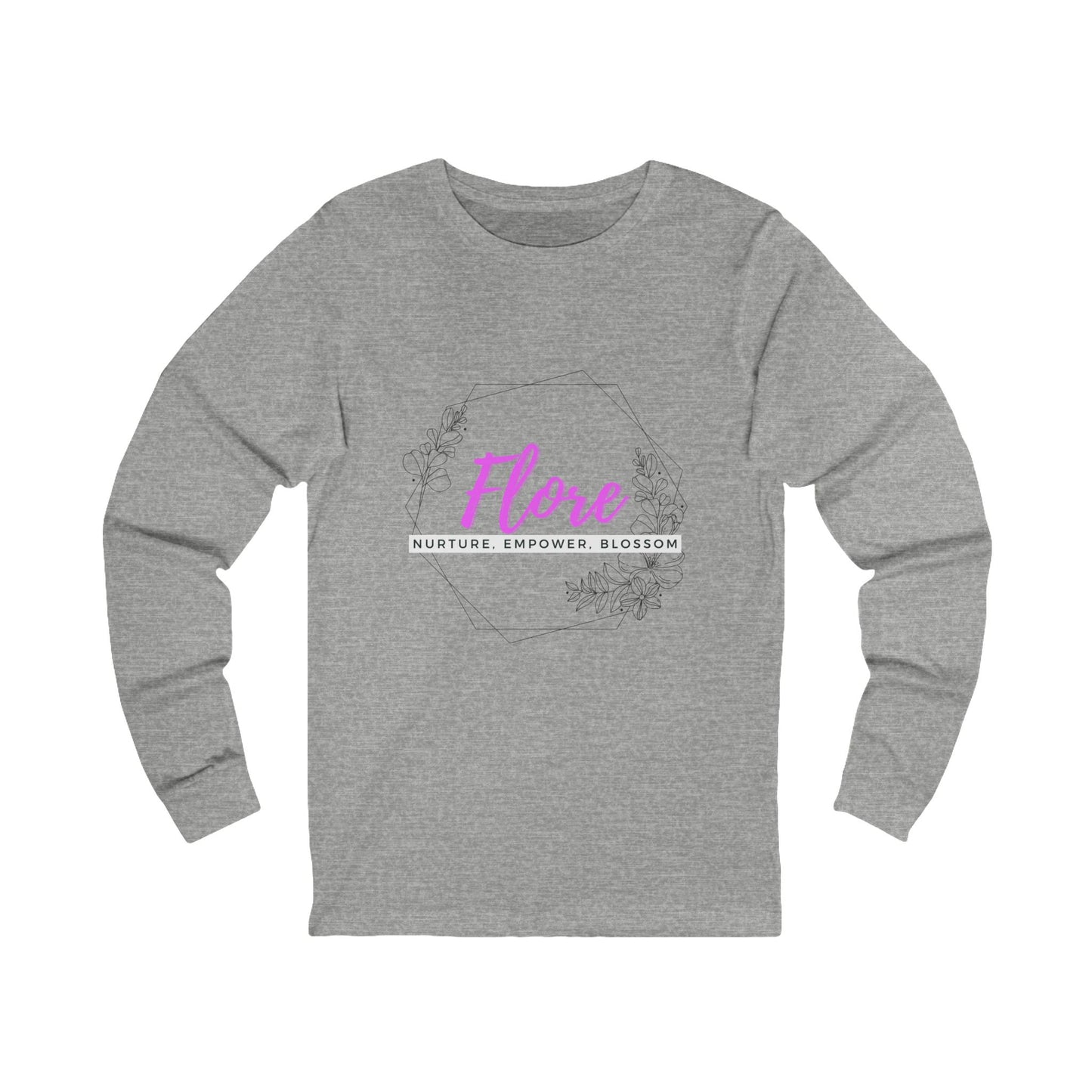 Flore Long Sleeve Tee - Unisex Shirt