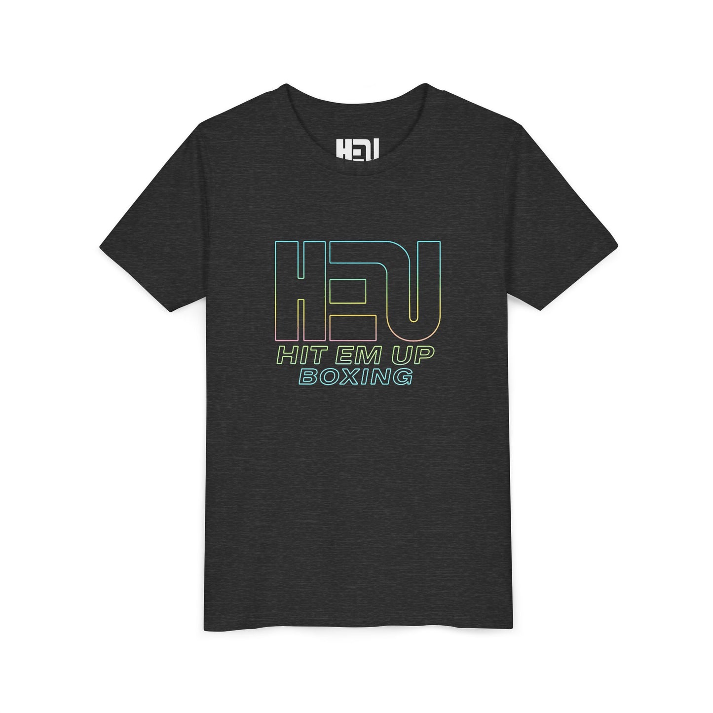 Hit Em Up Boxing Youth Short Sleeve Stylish Tee