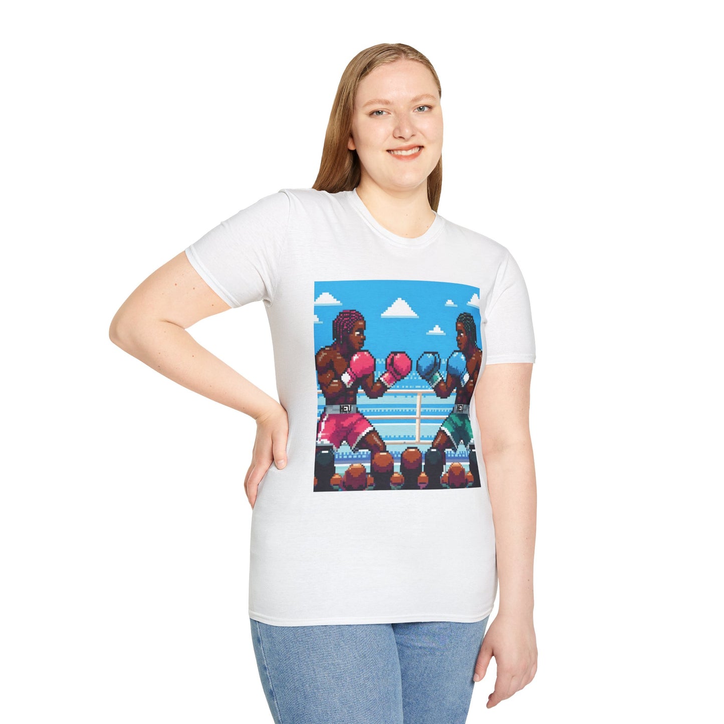 HEU Unisex Pixel Boxing T-Shirt