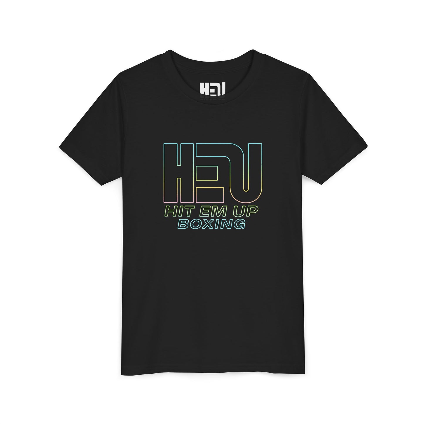 Hit Em Up Boxing Youth Short Sleeve Stylish Tee