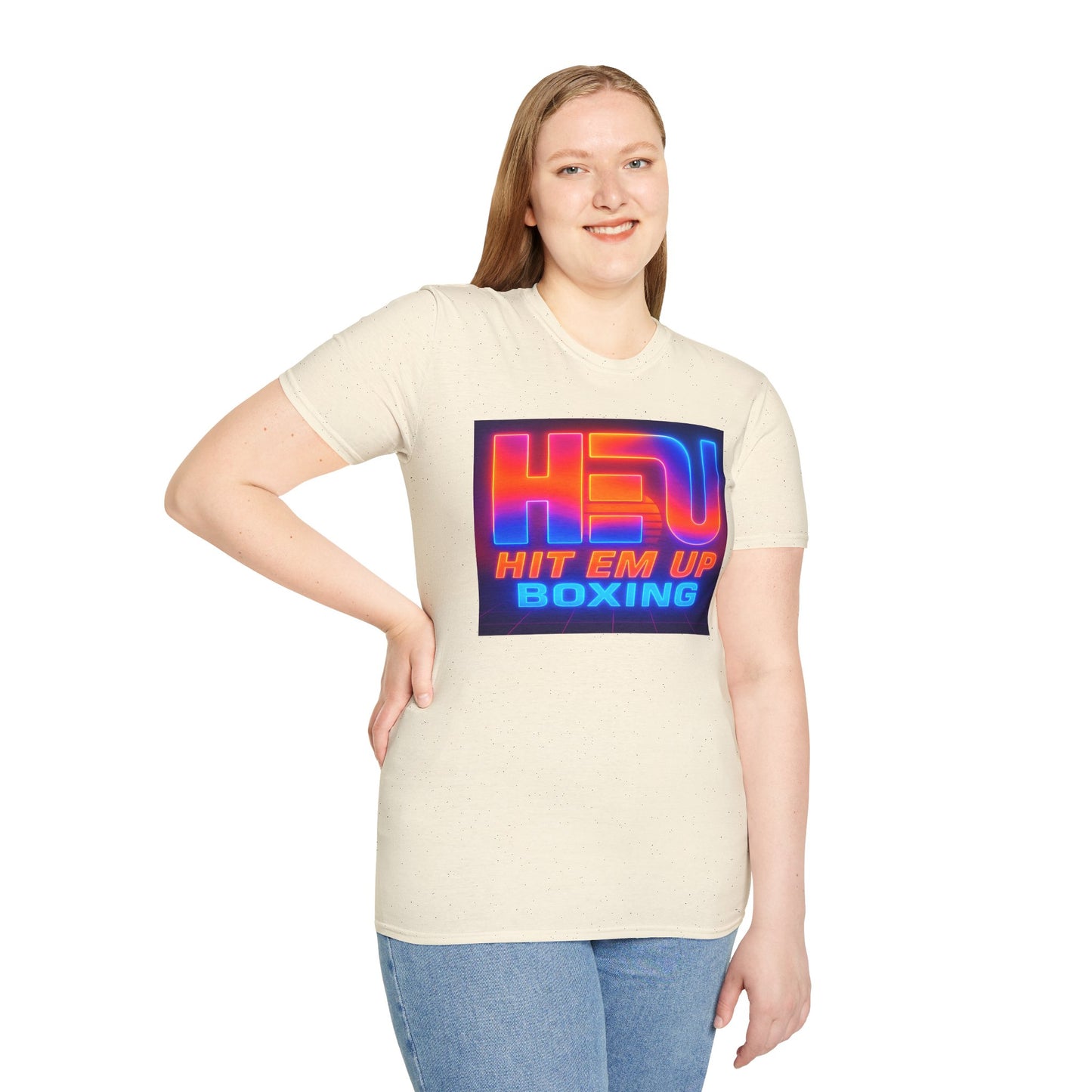 HEU Boxing Retrowave T-Shirt Remix
