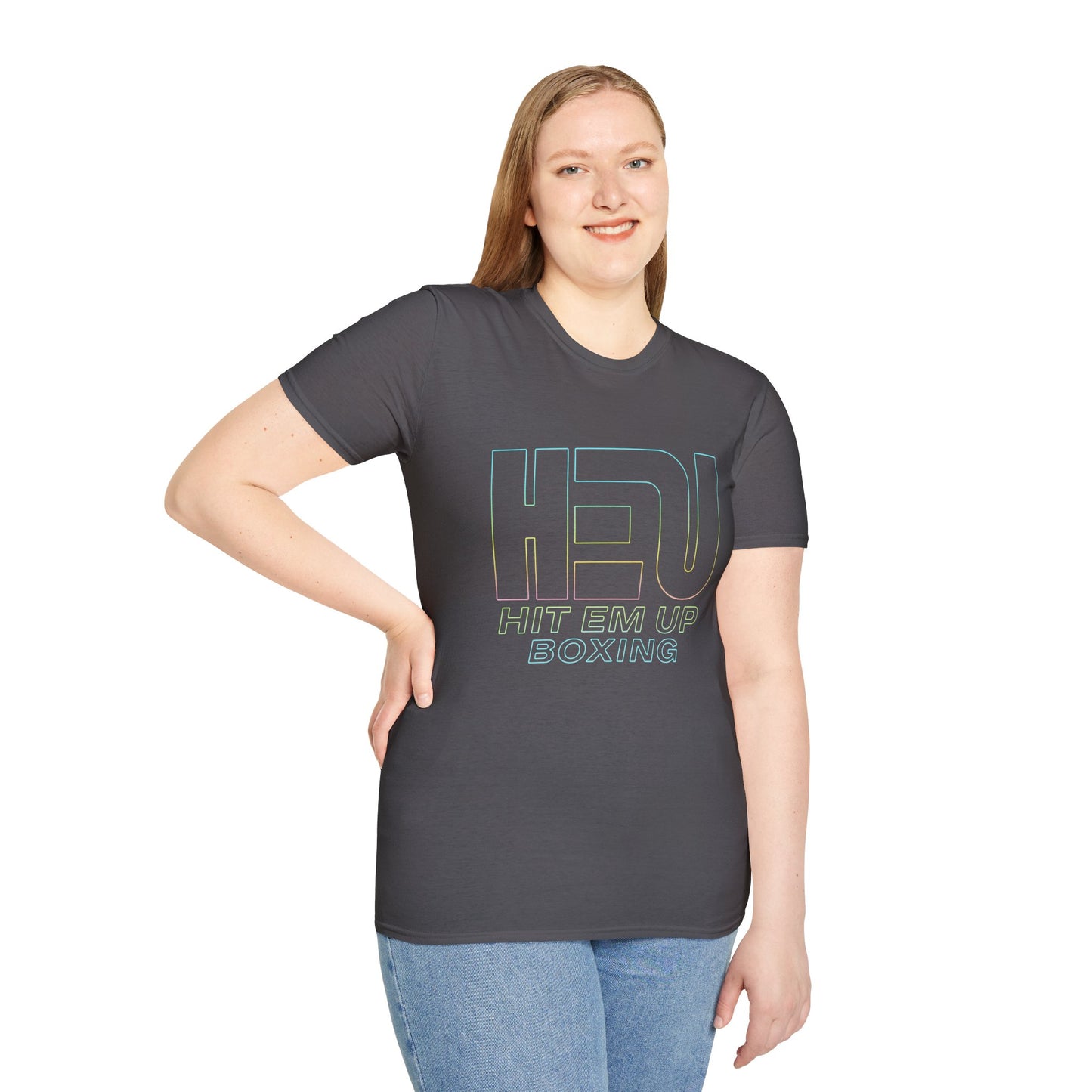 Hit Em Up Boxing Unisex Short Sleeve Stylish Tee