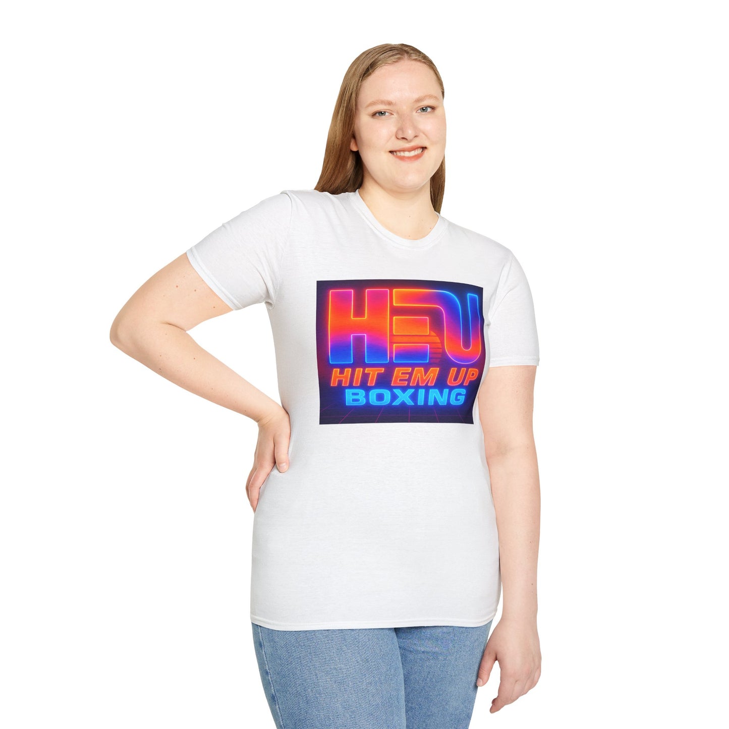 HEU Boxing Retrowave T-Shirt Remix