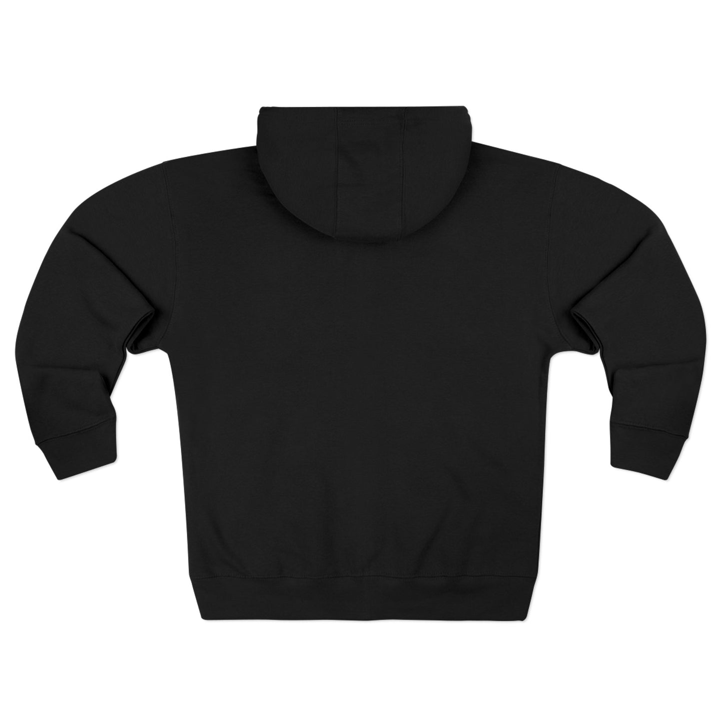 HEU Hit Em Up Unisex Full Zip Hoodie - White Logo