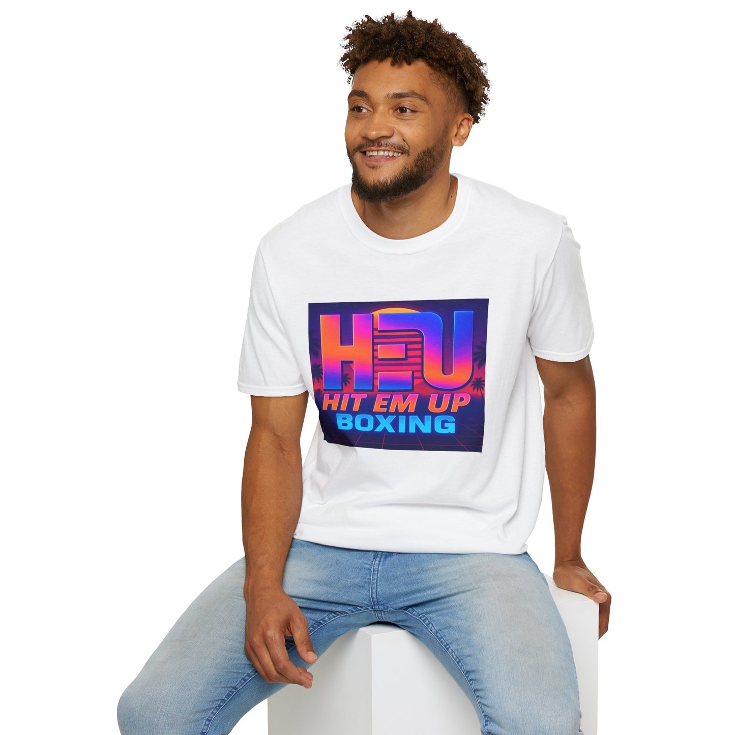 HEU Boxing Retrowave T-Shirt