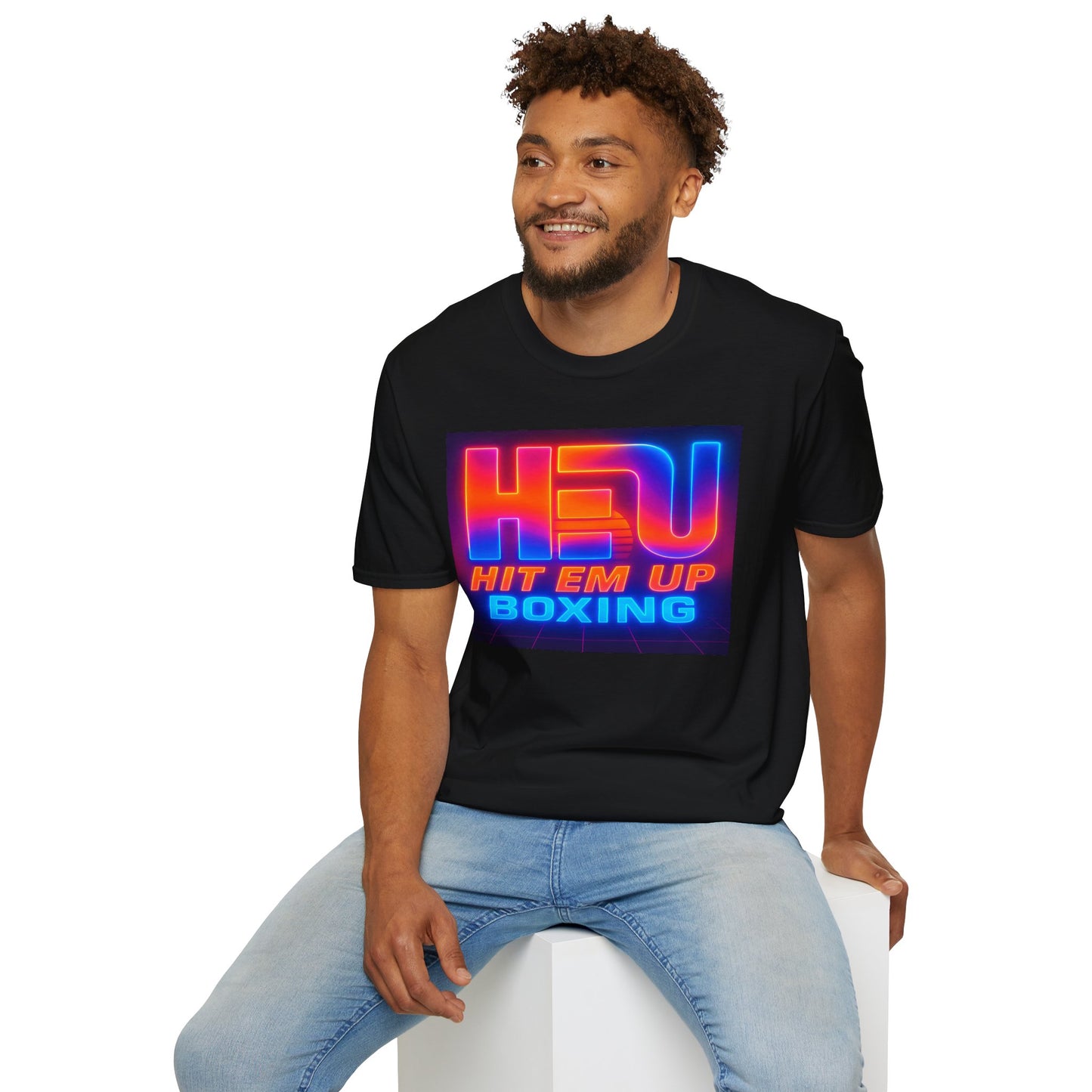 HEU Boxing Retrowave T-Shirt Remix
