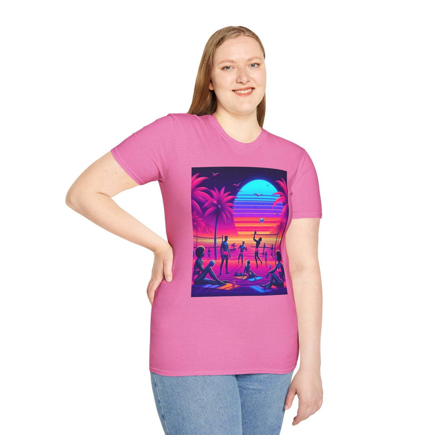 Beachin' Retrowave T-Shirt