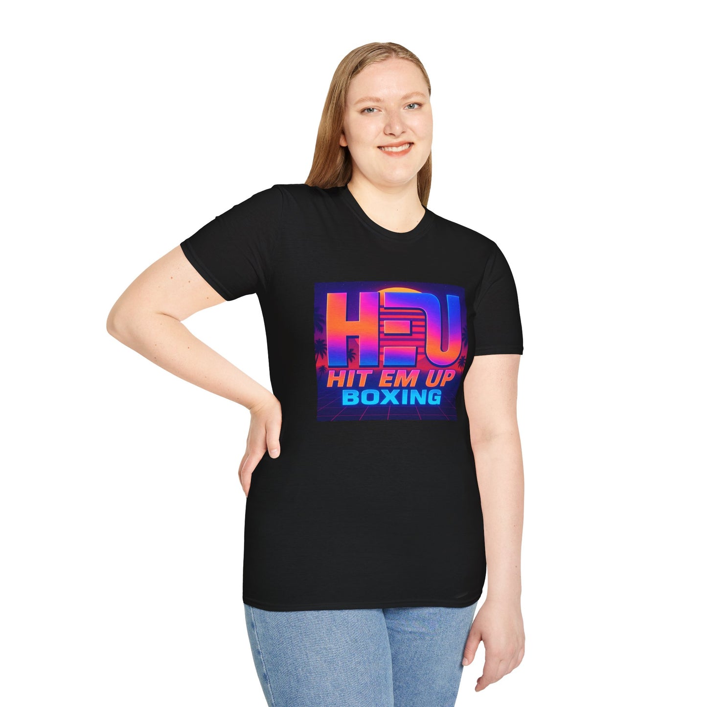 HEU Boxing Retrowave T-Shirt
