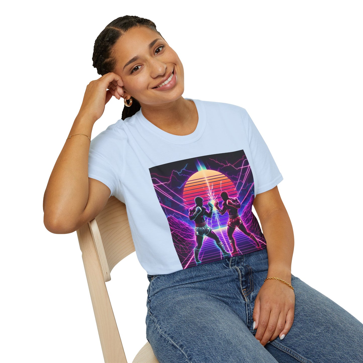 Retrowave Muay Thai T-Shirt