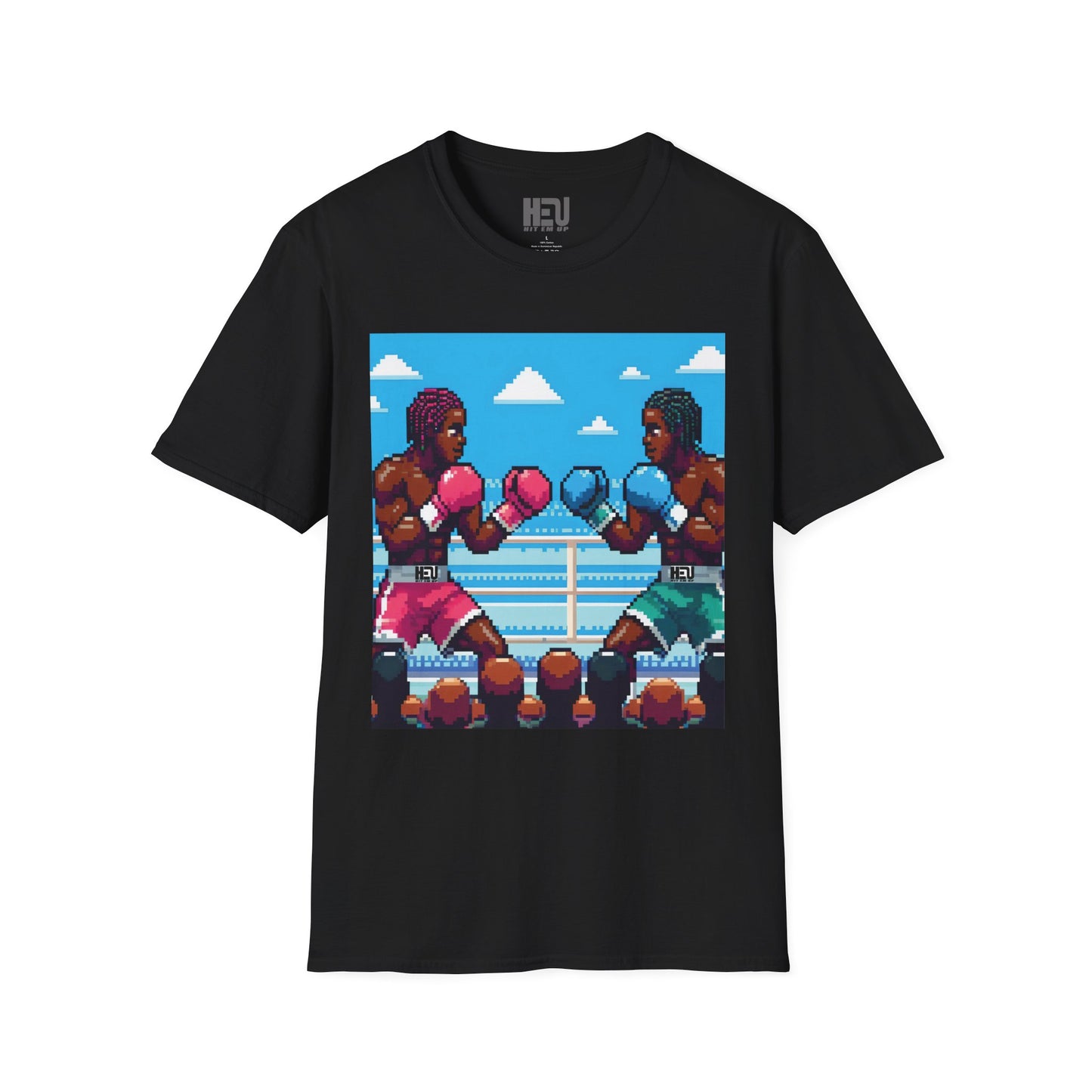 HEU Unisex Pixel Boxing T-Shirt