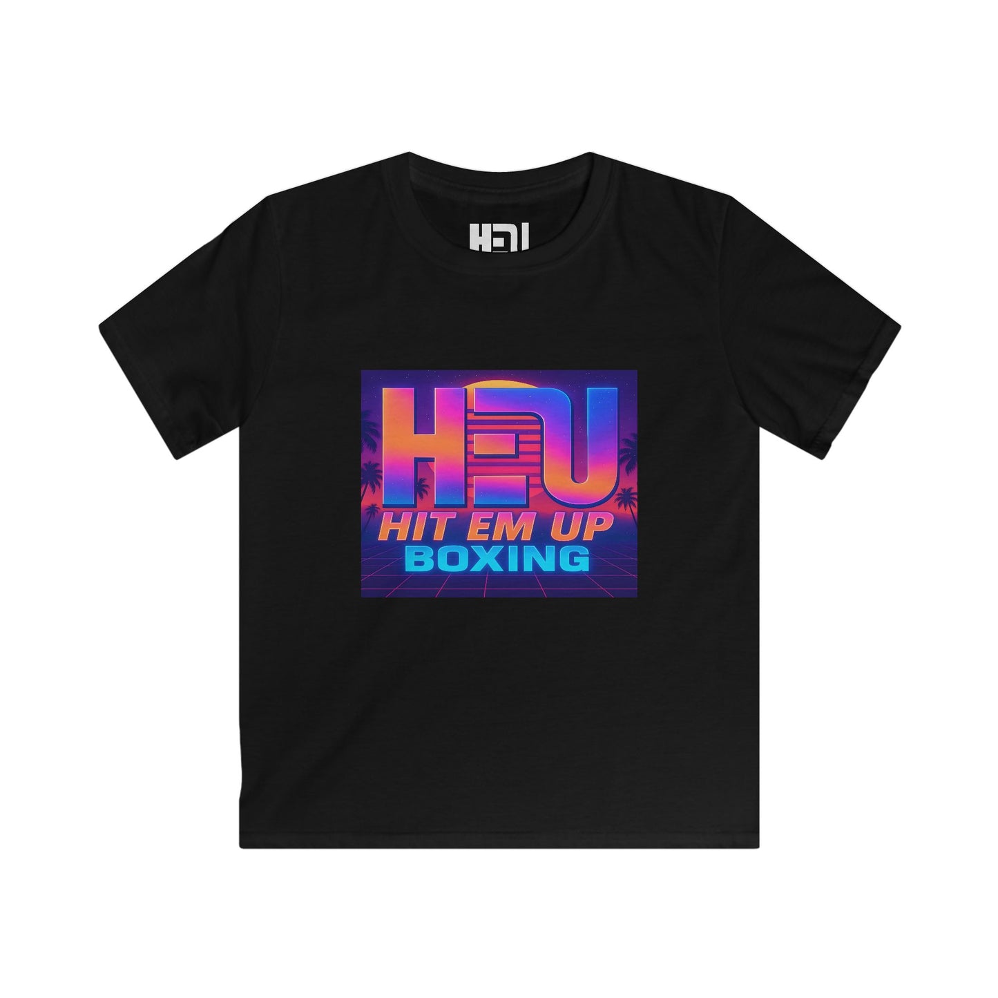 Kids HEU Boxing Retrowave T-Shirt
