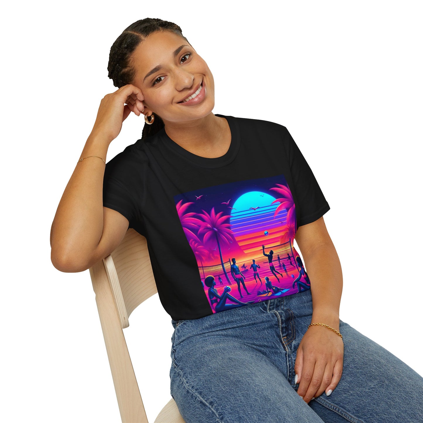 Beachin' Retrowave T-Shirt