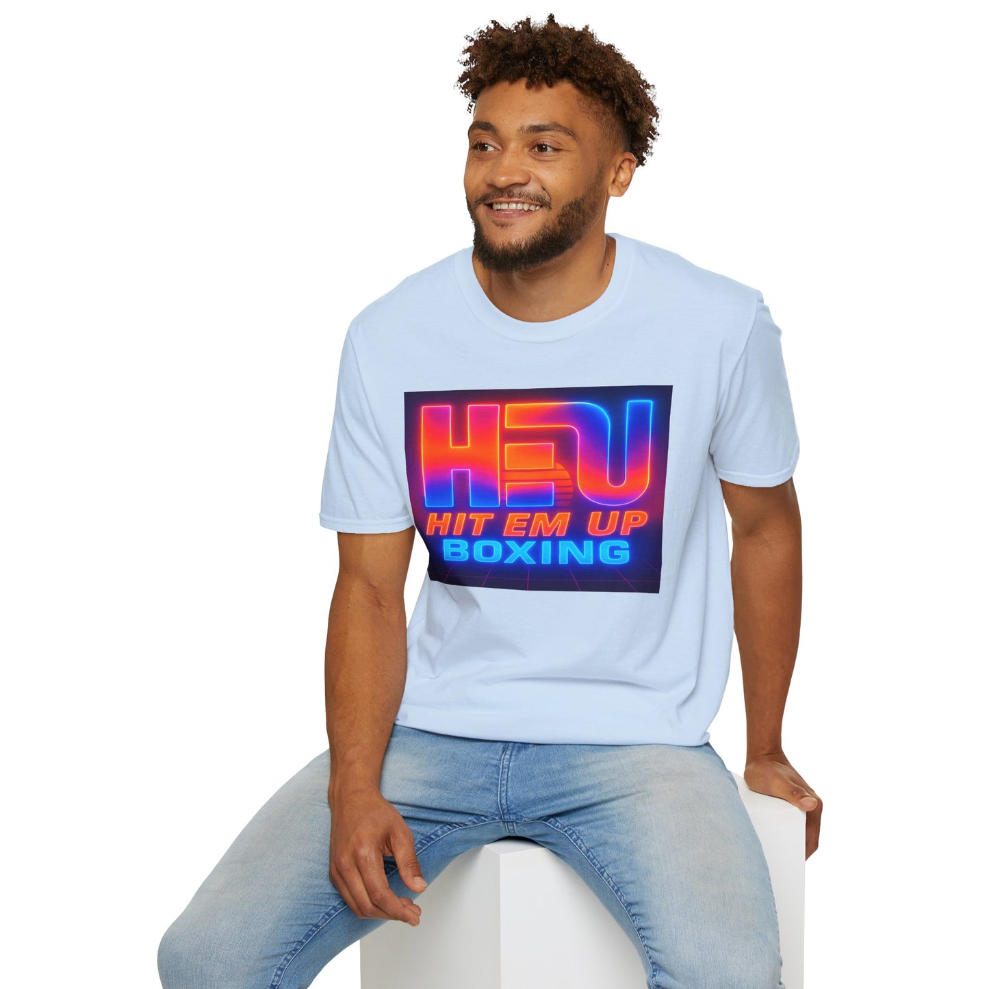 HEU Boxing Retrowave T-Shirt Remix