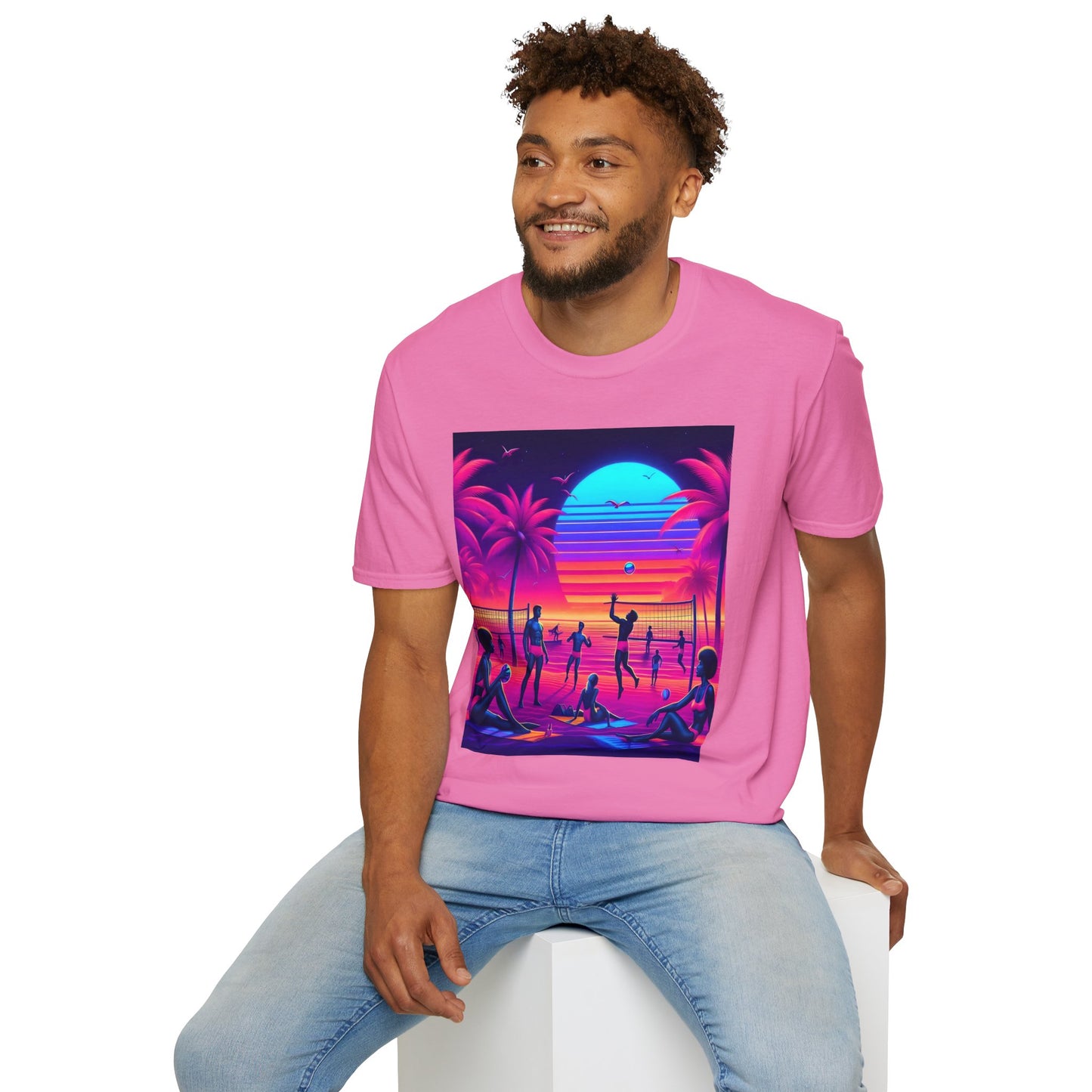 Beachin' Retrowave T-Shirt