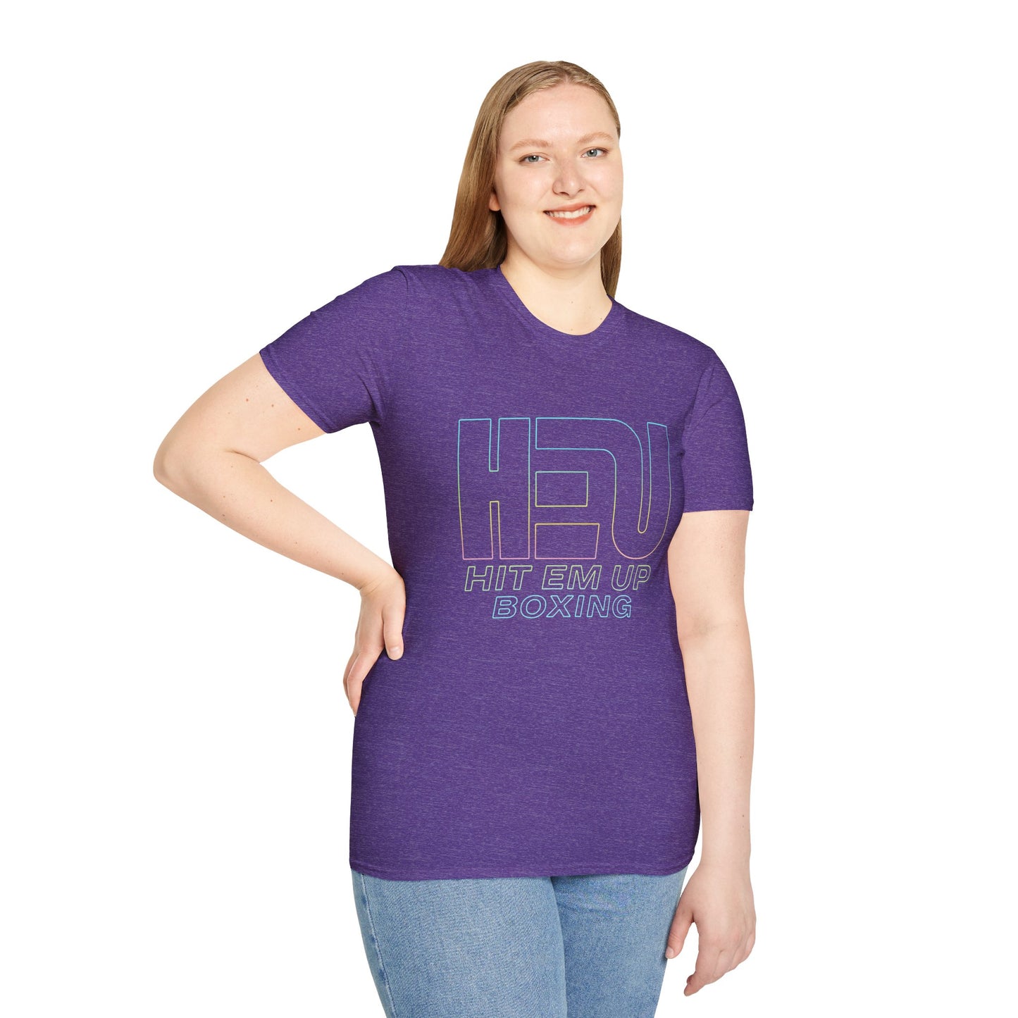 Hit Em Up Boxing Unisex Short Sleeve Stylish Tee