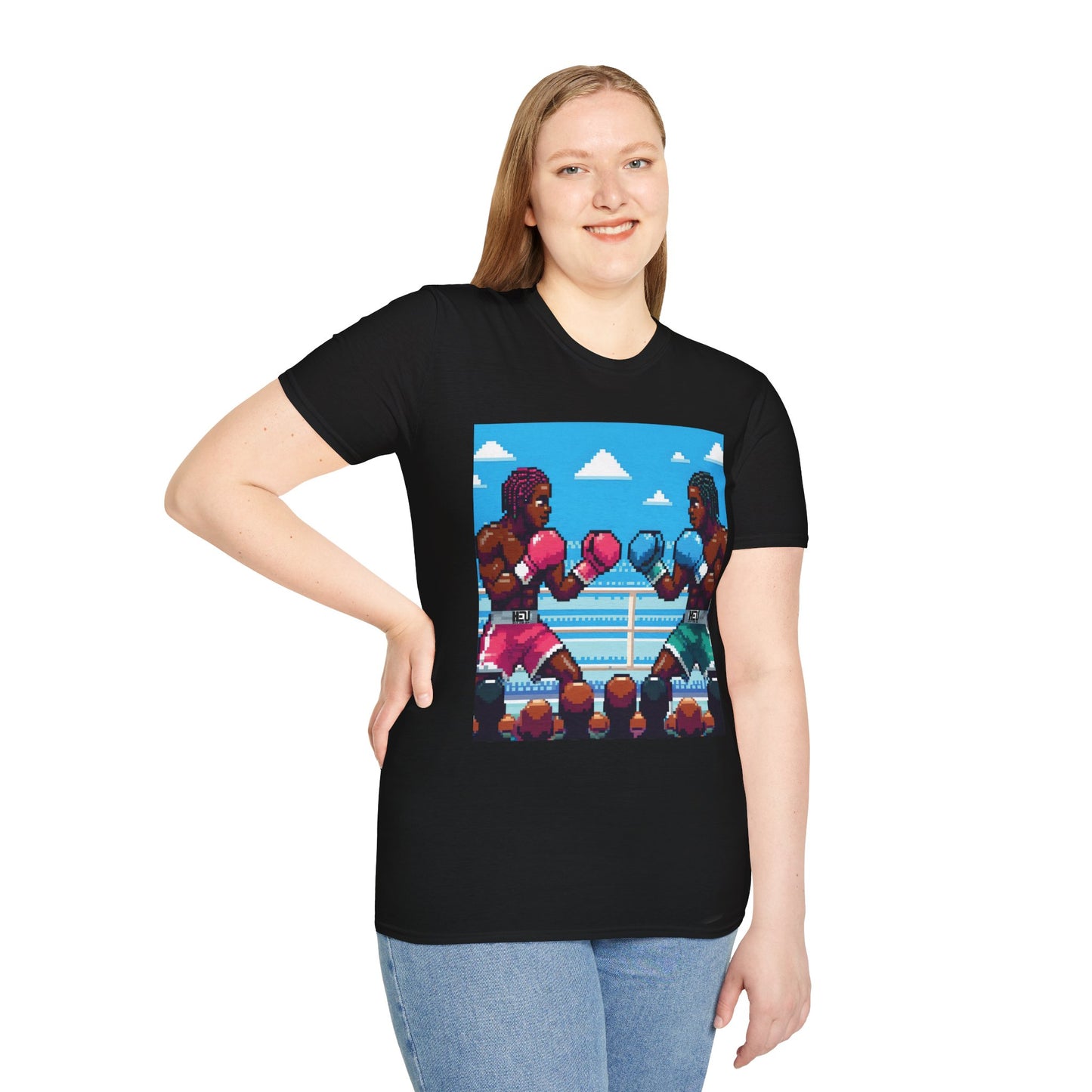 HEU Unisex Pixel Boxing T-Shirt