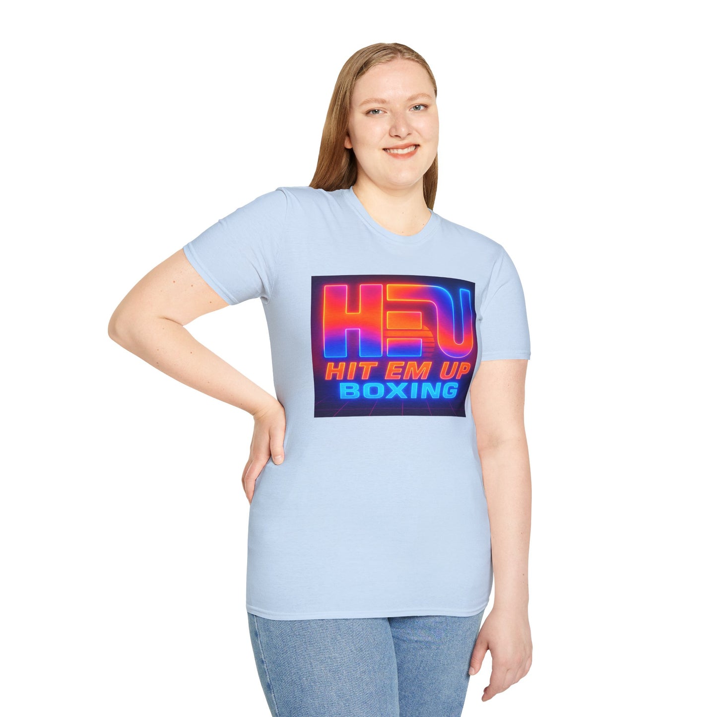 HEU Boxing Retrowave T-Shirt Remix