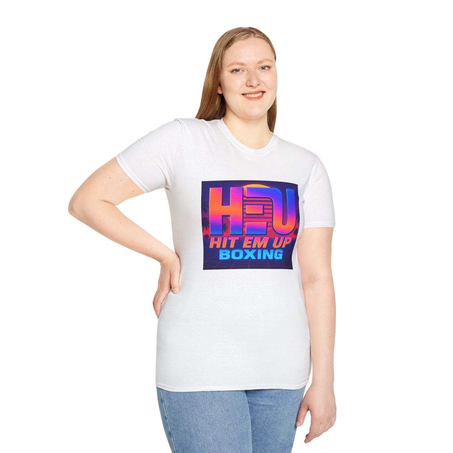 HEU Boxing Retrowave T-Shirt