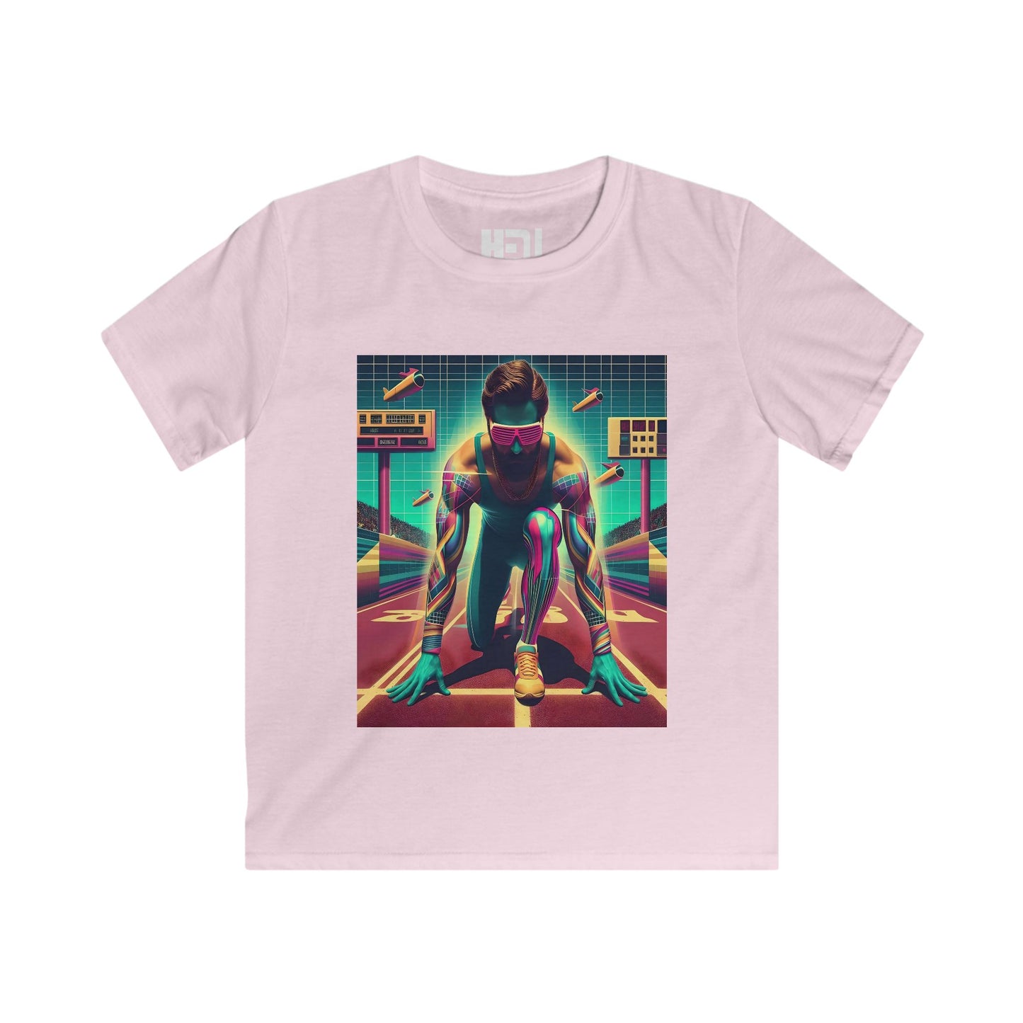 Track Star Retrowave Kids T-Shirt
