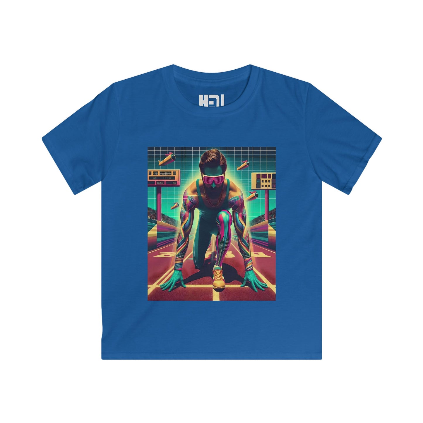 Track Star Retrowave Kids T-Shirt