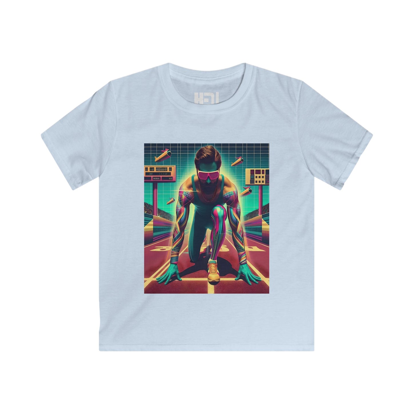 Track Star Retrowave Kids T-Shirt