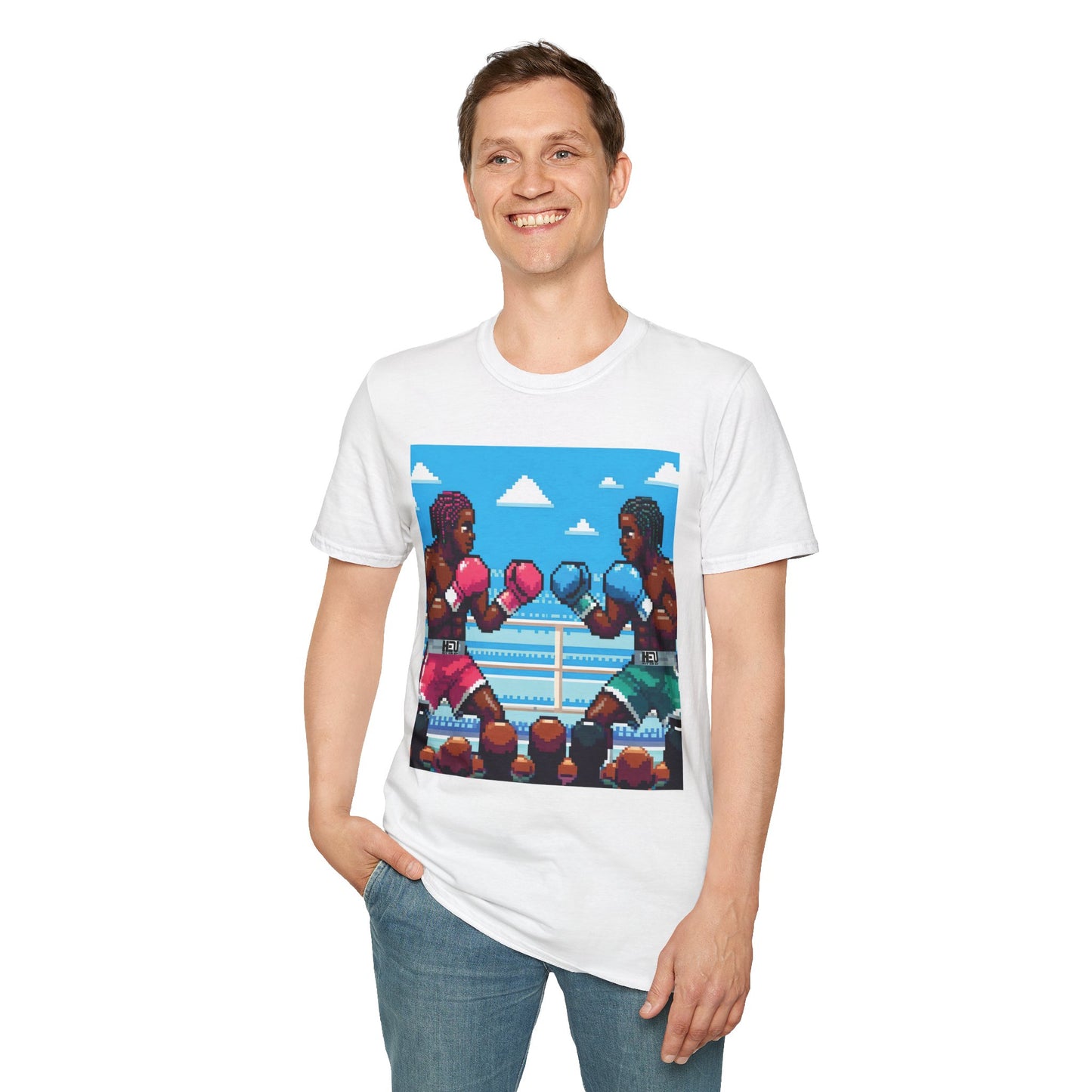 HEU Unisex Pixel Boxing T-Shirt